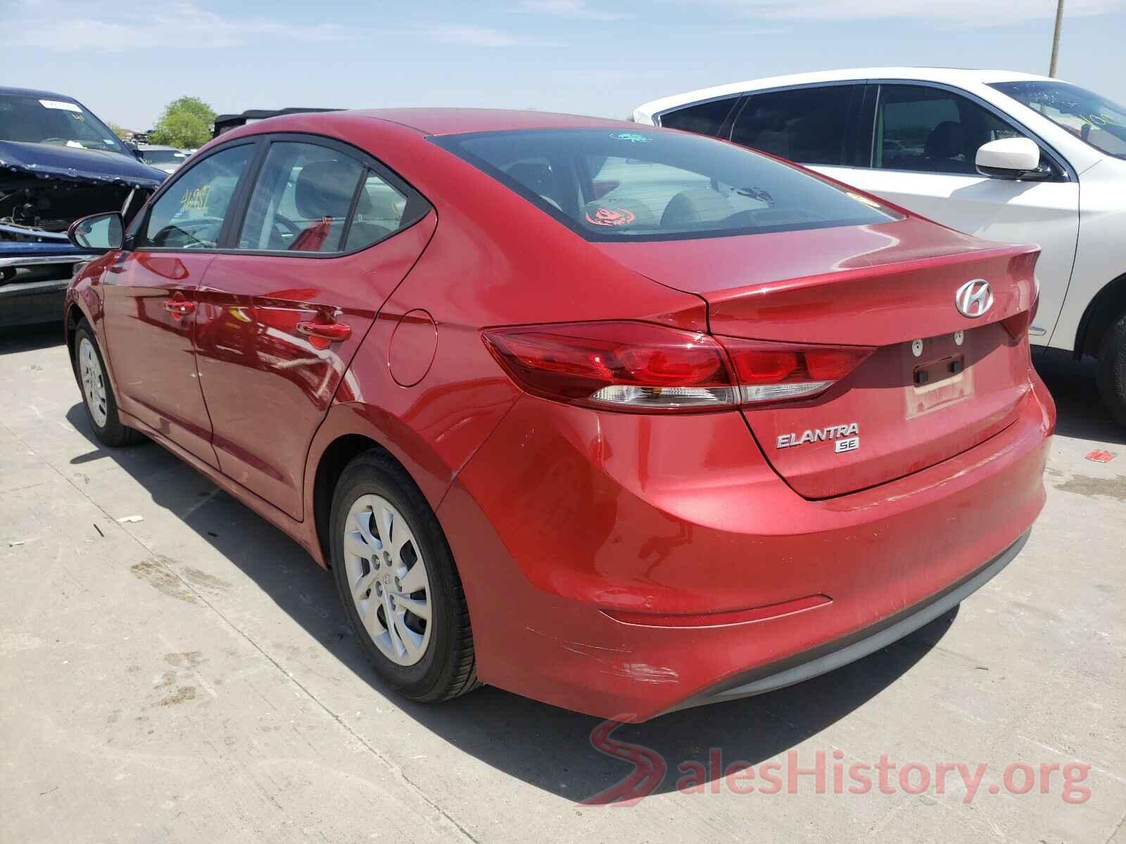 5NPD74LFXJH294676 2018 HYUNDAI ELANTRA