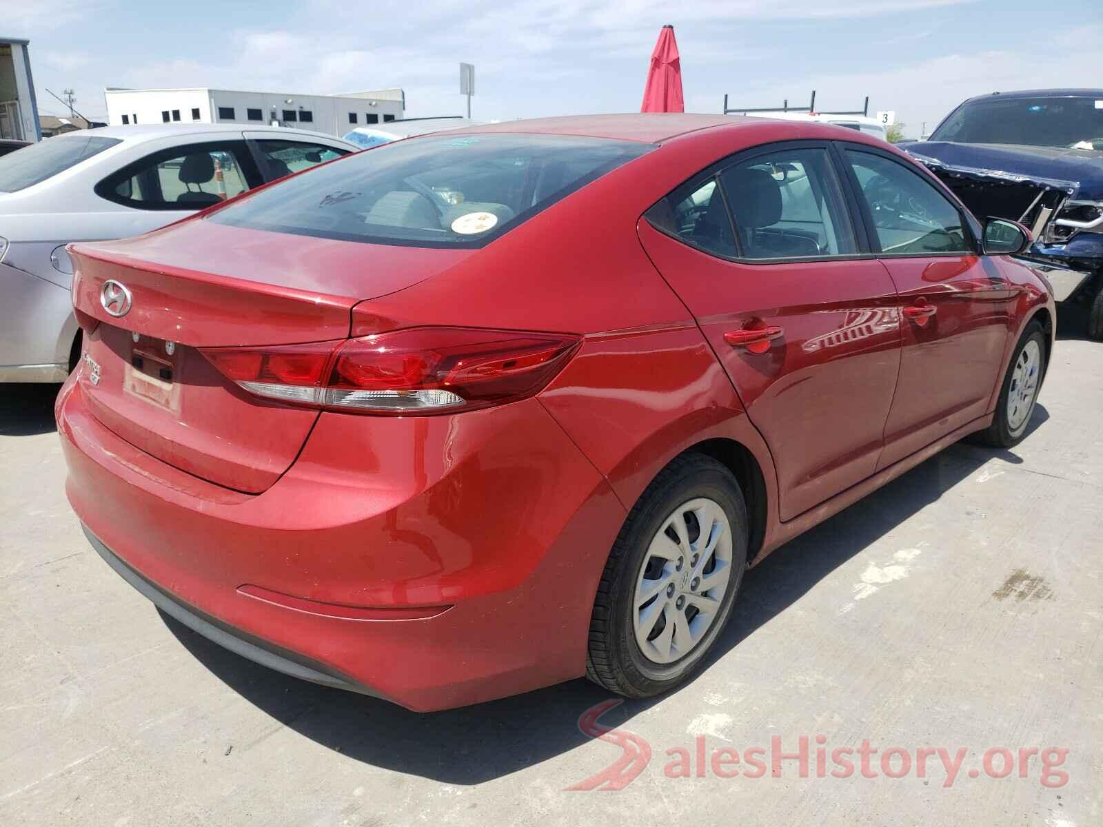 5NPD74LFXJH294676 2018 HYUNDAI ELANTRA