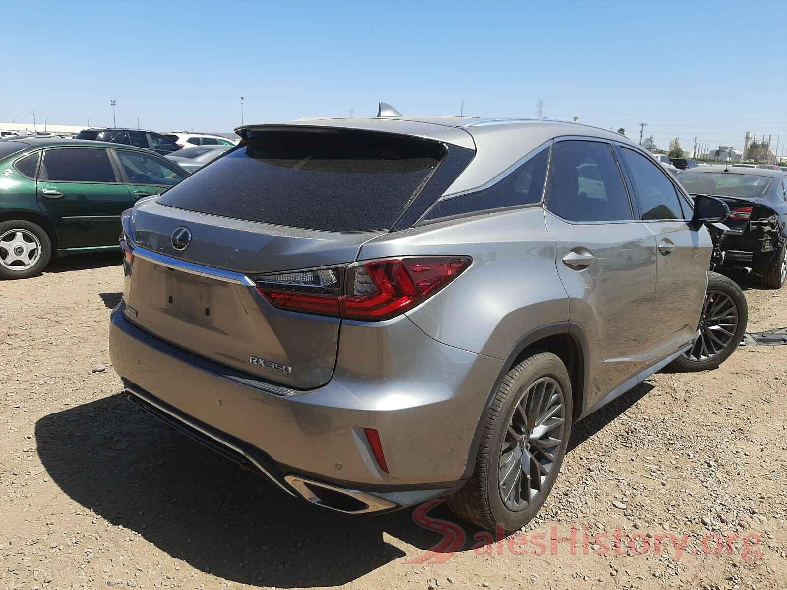 2T2ZZMCA5HC054674 2017 LEXUS RX350