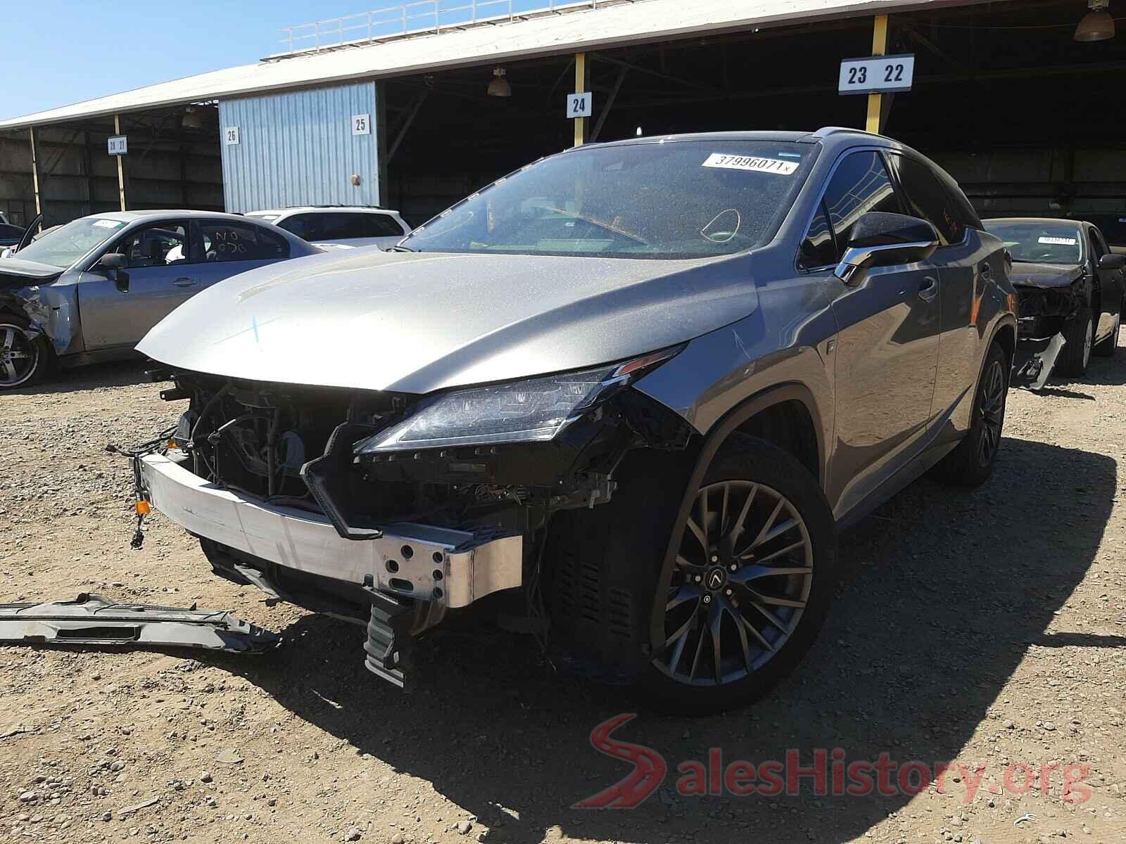 2T2ZZMCA5HC054674 2017 LEXUS RX350