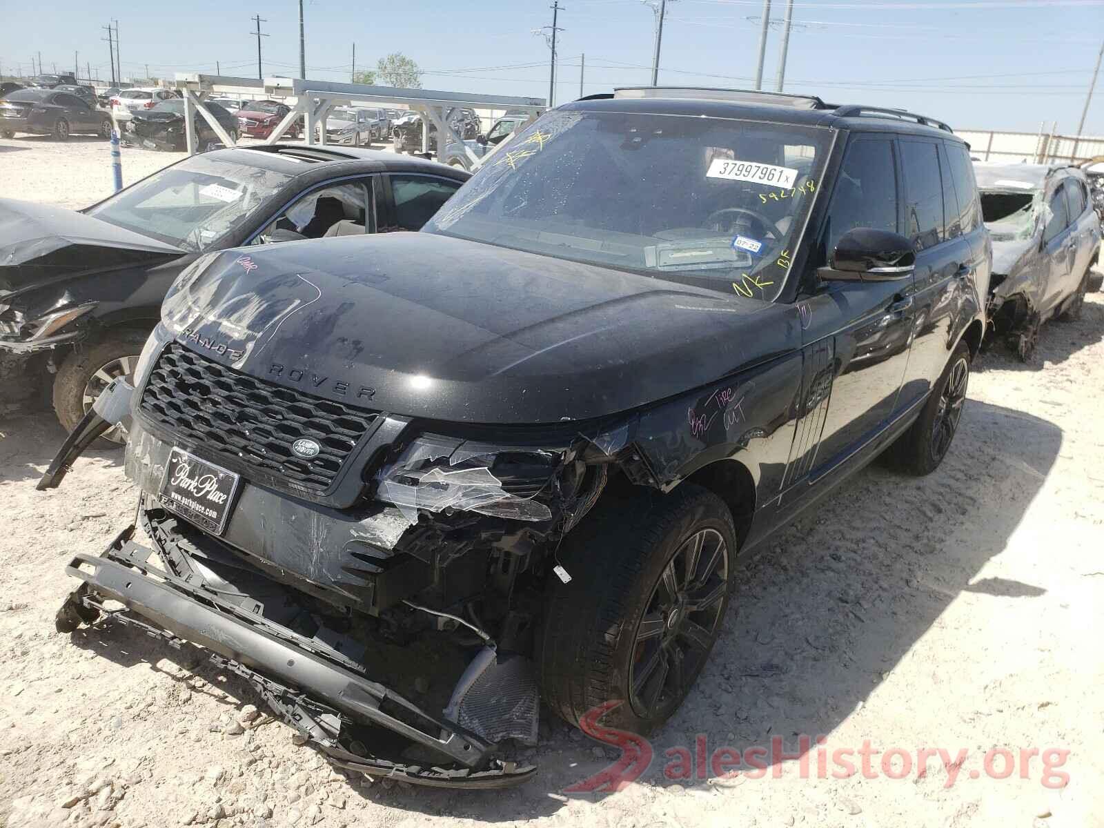 SALGS2RU8LA592748 2020 LAND ROVER RANGEROVER