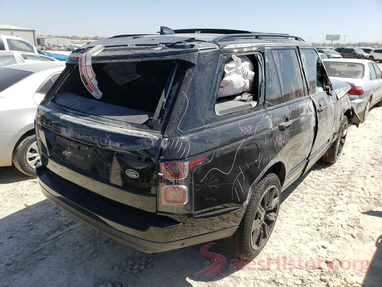 SALGS2RU8LA592748 2020 LAND ROVER RANGEROVER