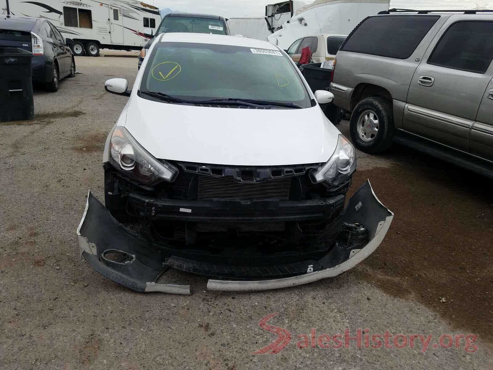 KNAFX6A86G5596268 2016 KIA FORTE