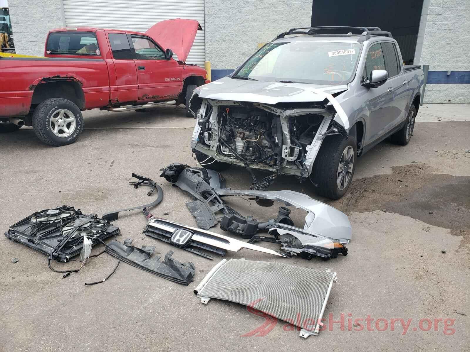 5FPYK3F77KB003668 2019 HONDA RIDGELINE