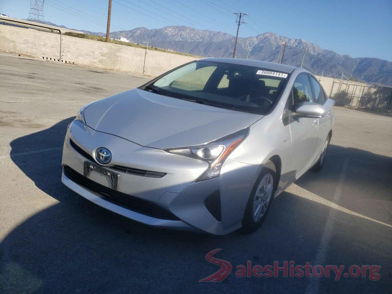 JTDKBRFU1J3598097 2018 TOYOTA PRIUS