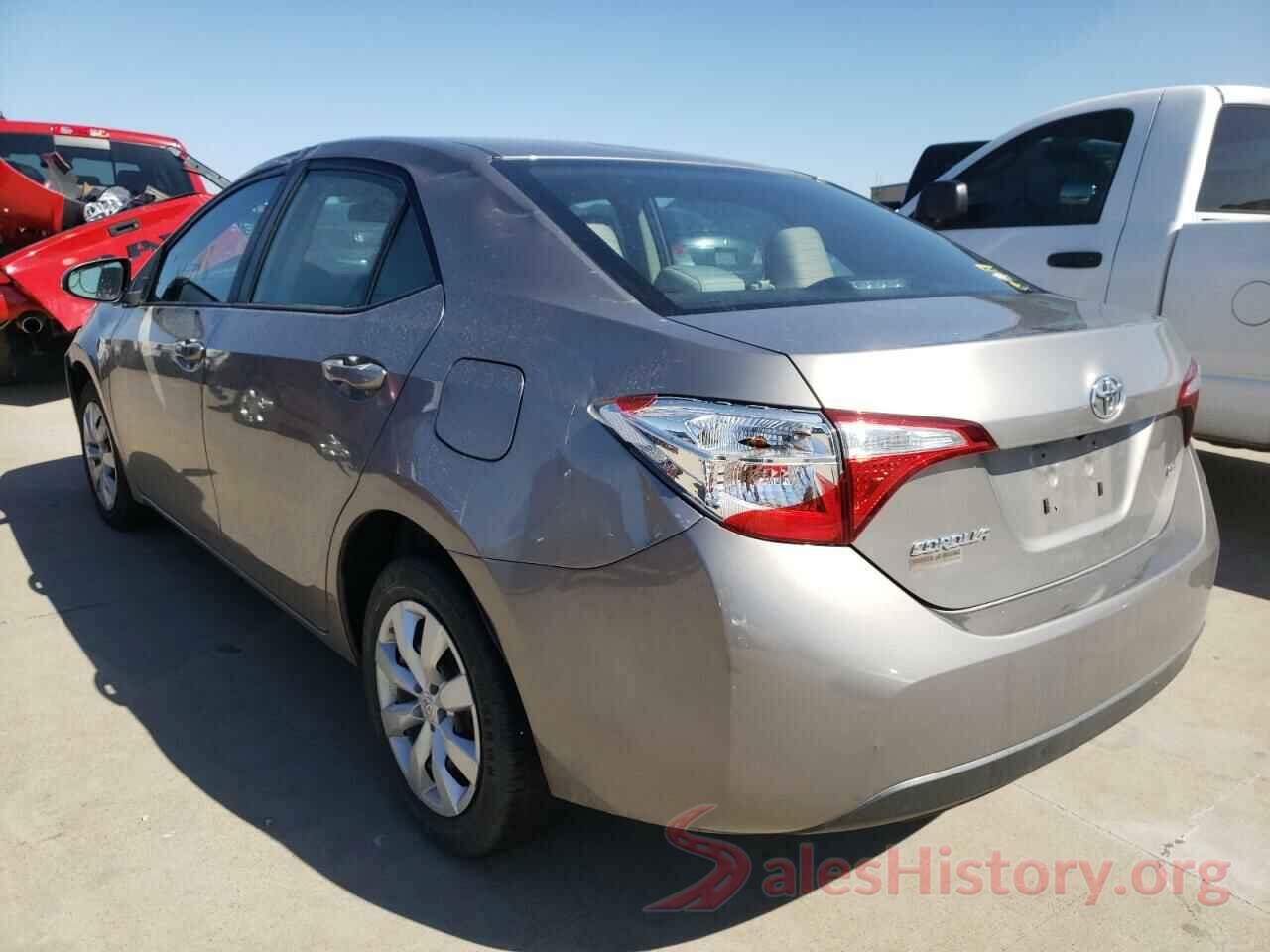 5YFBURHE9GP431907 2016 TOYOTA COROLLA