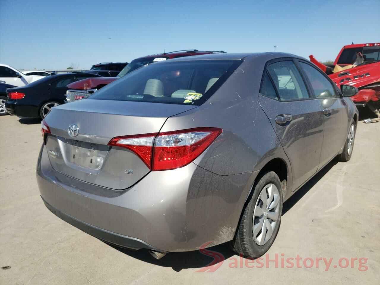 5YFBURHE9GP431907 2016 TOYOTA COROLLA