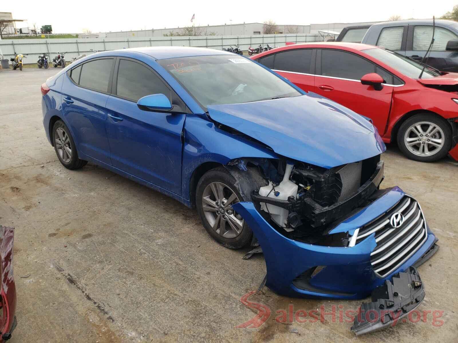 KMHD84LF3JU614564 2018 HYUNDAI ELANTRA