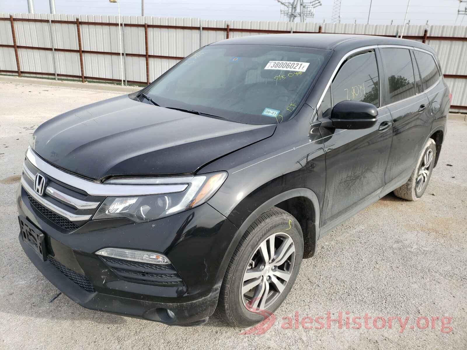 5FNYF5H78HB015049 2017 HONDA PILOT