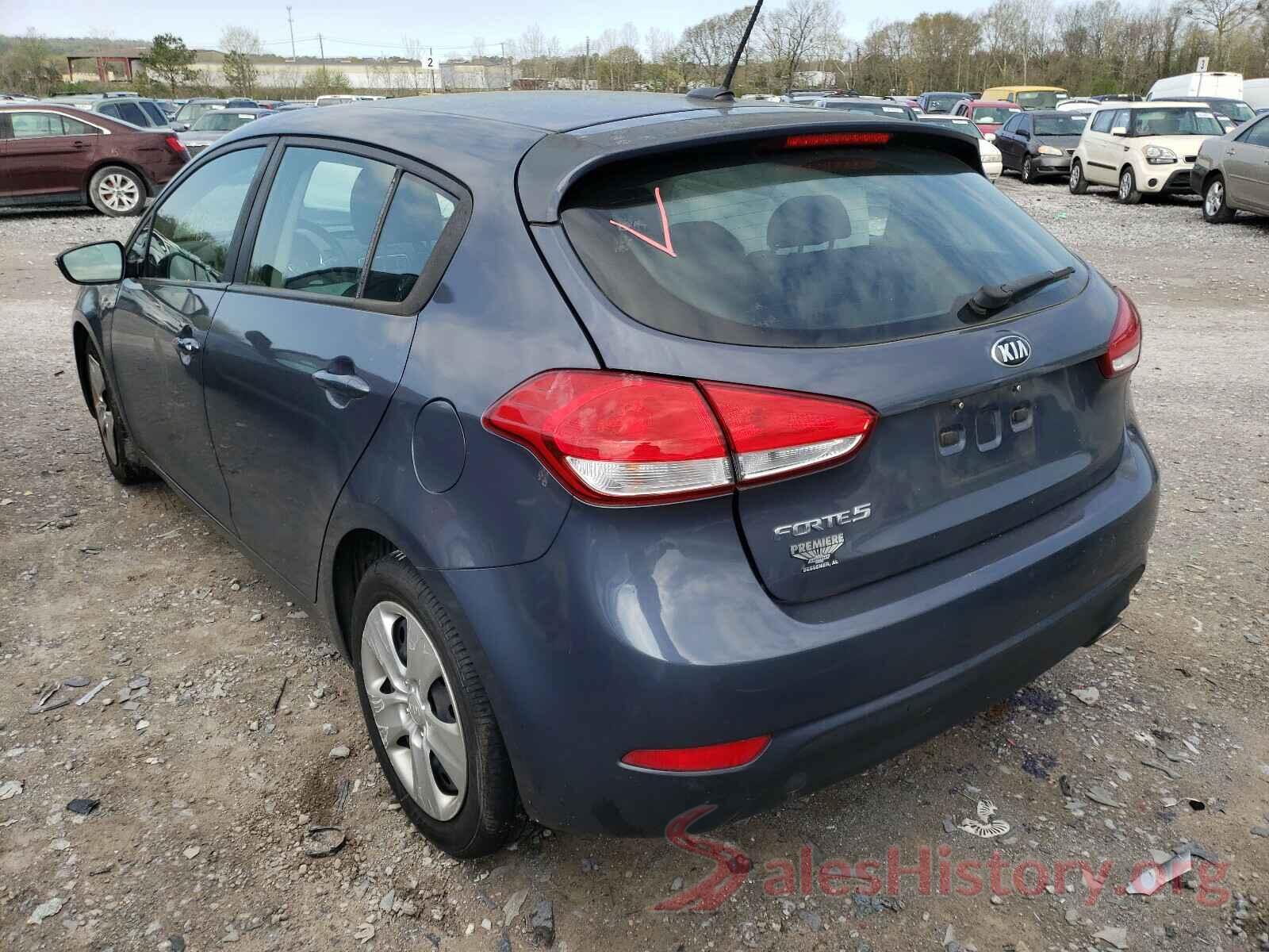 KNAFK5A83G5599332 2016 KIA FORTE