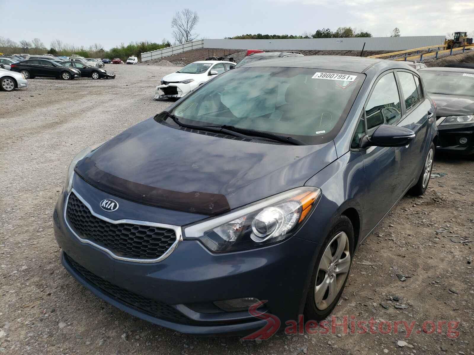 KNAFK5A83G5599332 2016 KIA FORTE