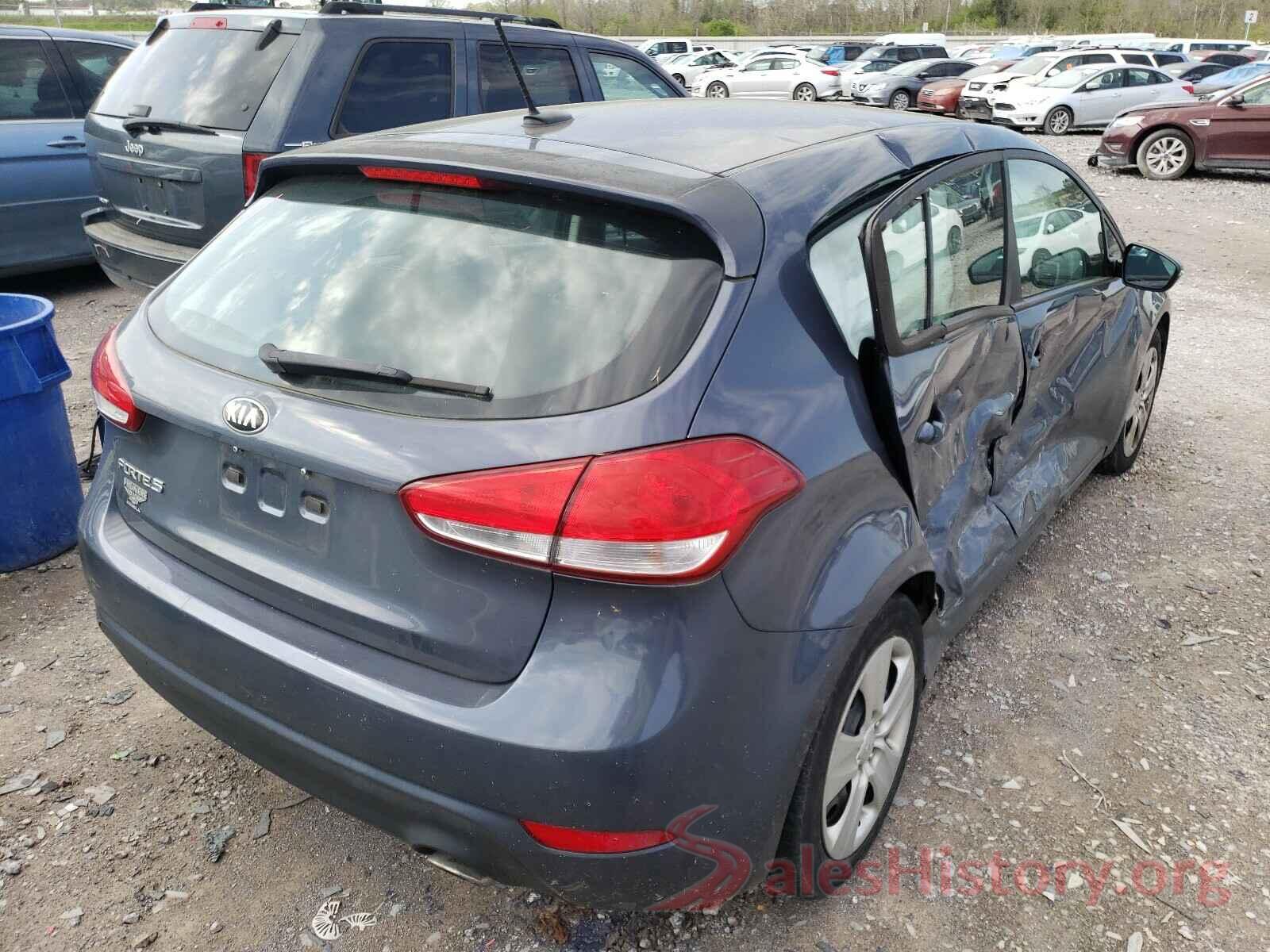 KNAFK5A83G5599332 2016 KIA FORTE