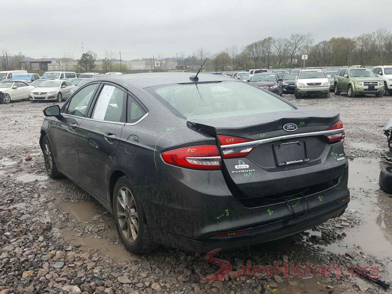 3FA6P0HD6HR375275 2017 FORD FUSION