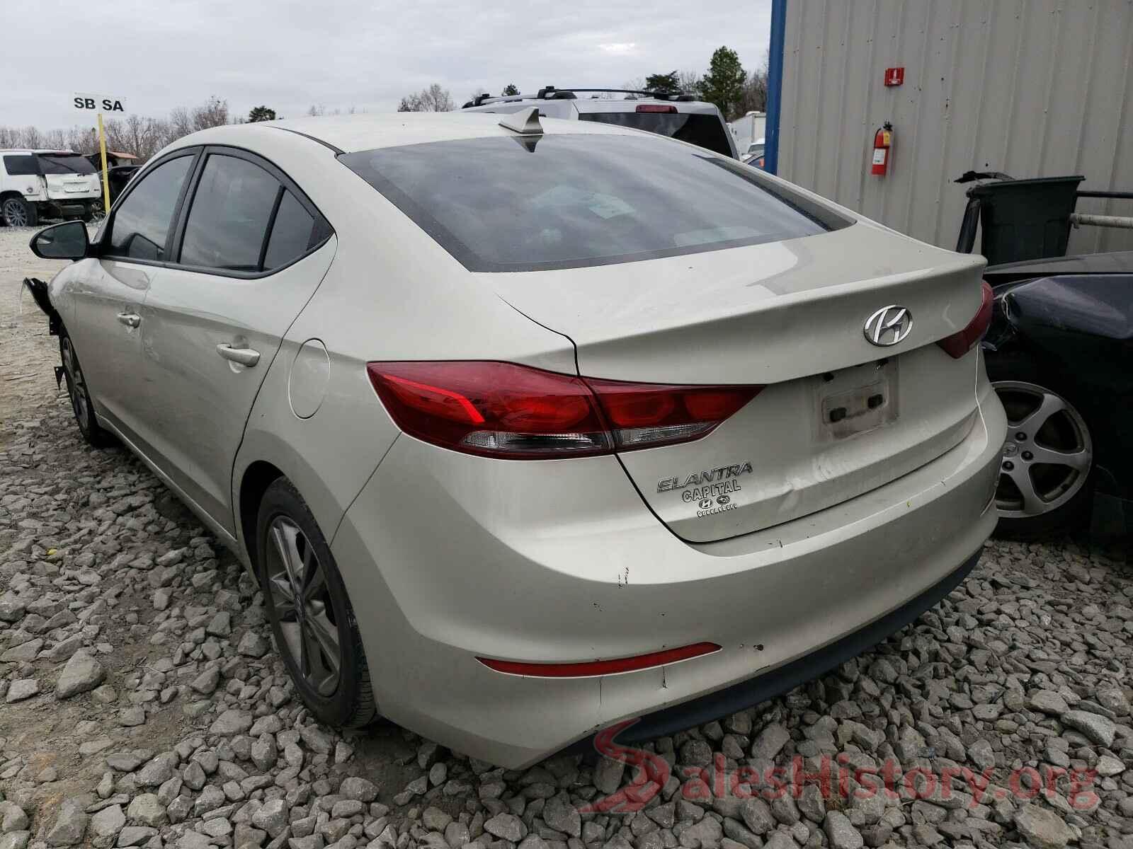 5NPD84LFXHH119593 2017 HYUNDAI ELANTRA