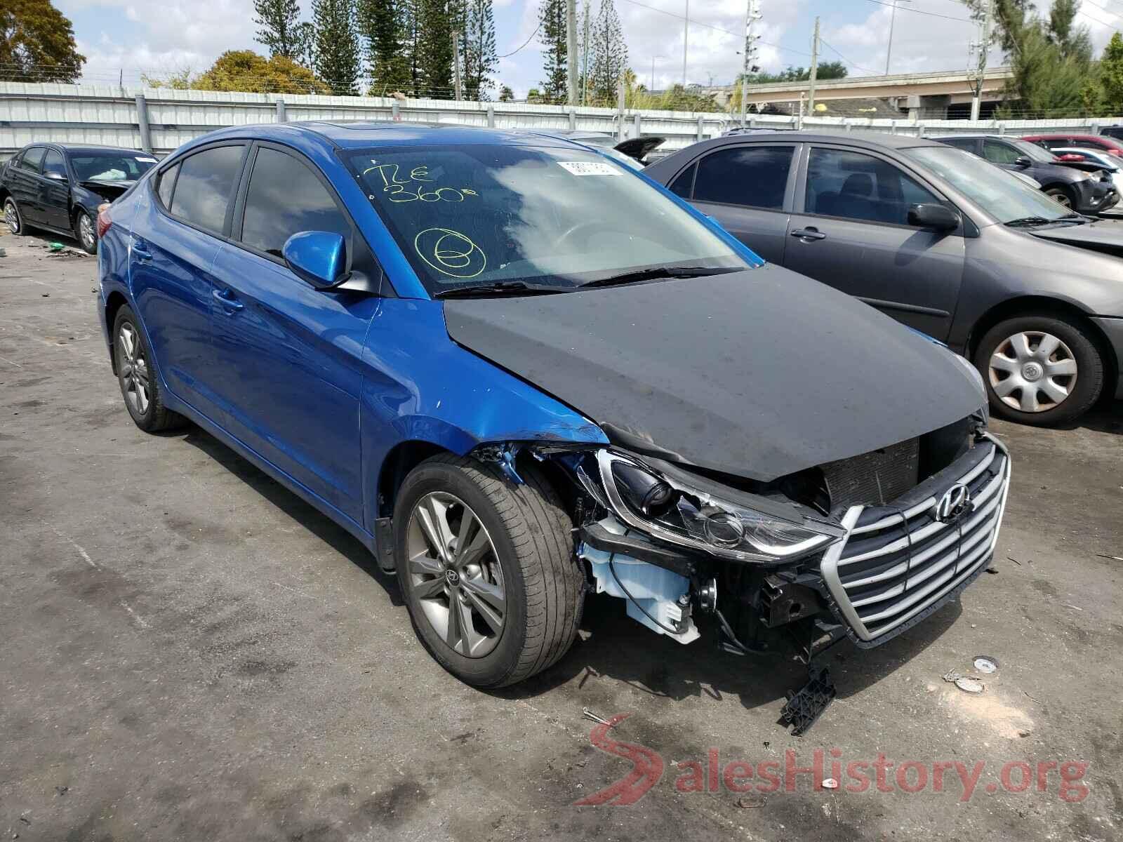 5NPD84LF3JH365651 2018 HYUNDAI ELANTRA