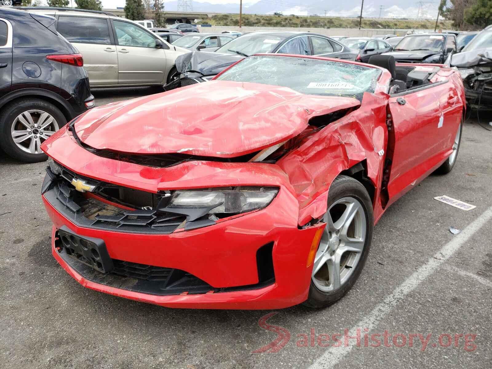 1G1FB3DS6K0118664 2019 CHEVROLET CAMARO