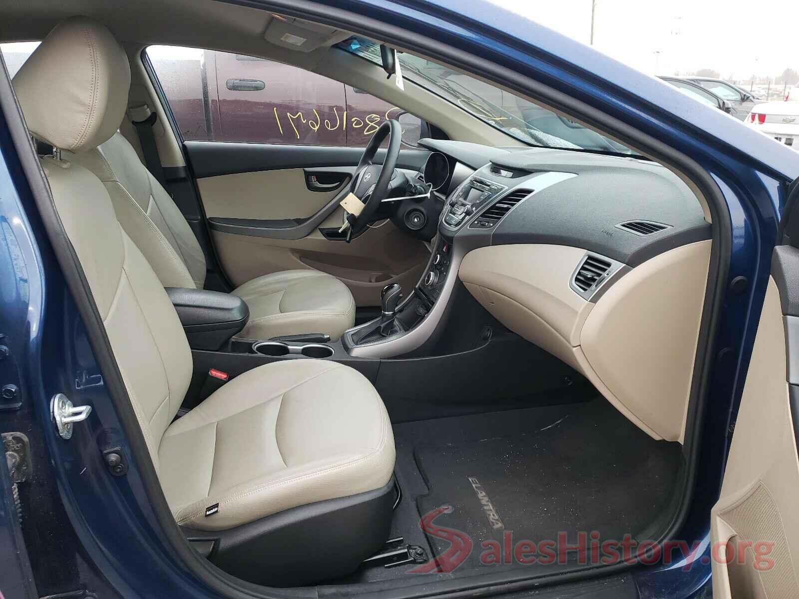 5NPDH4AE6GH775850 2016 HYUNDAI ELANTRA