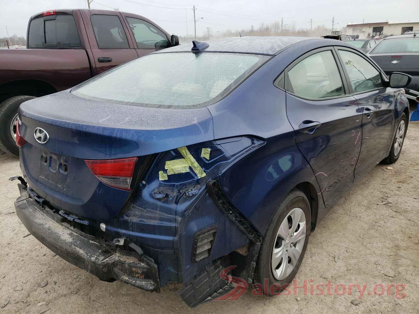 5NPDH4AE6GH775850 2016 HYUNDAI ELANTRA