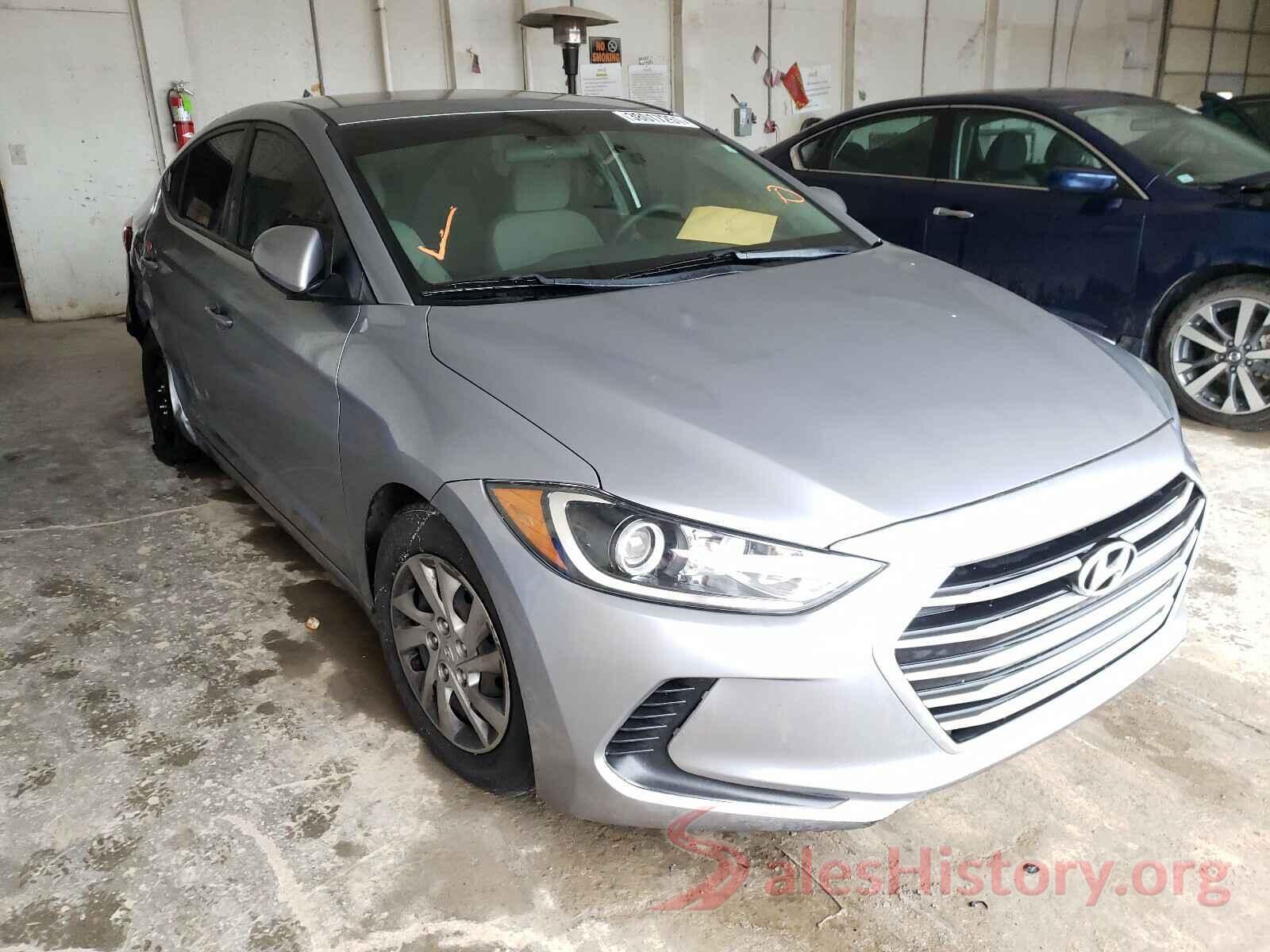 5NPD74LF7HH166387 2017 HYUNDAI ELANTRA