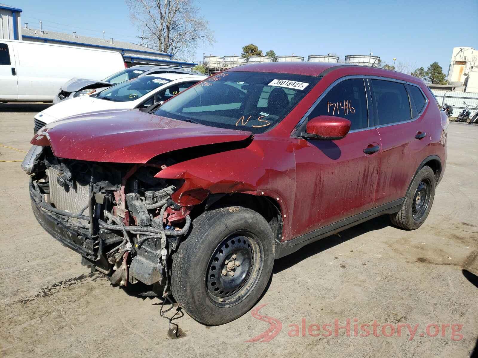 5N1AT2MT0GC756511 2016 NISSAN ROGUE