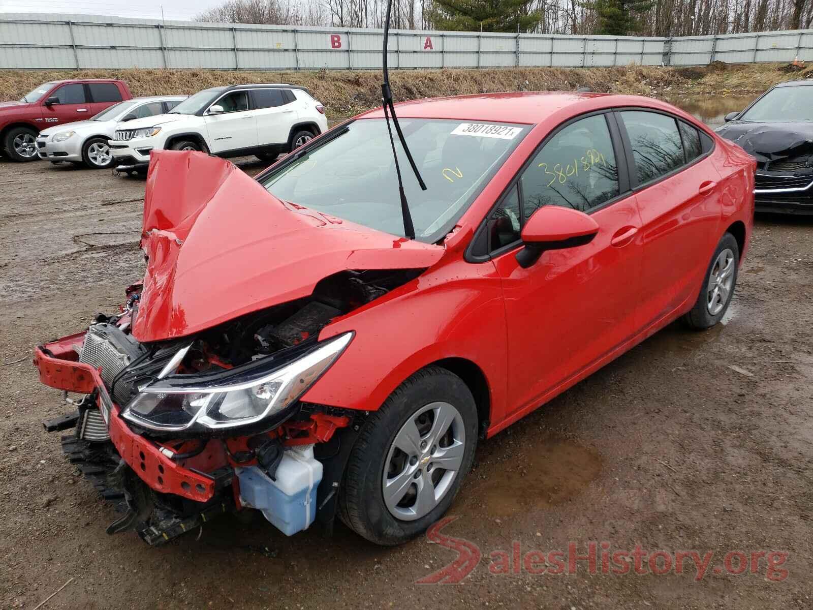 1G1BC5SM6J7191664 2018 CHEVROLET CRUZE