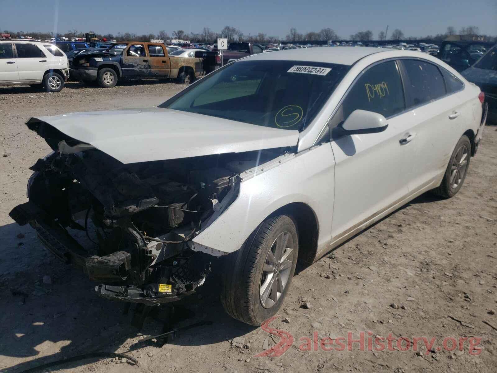 5NPE24AF2HH492684 2017 HYUNDAI SONATA