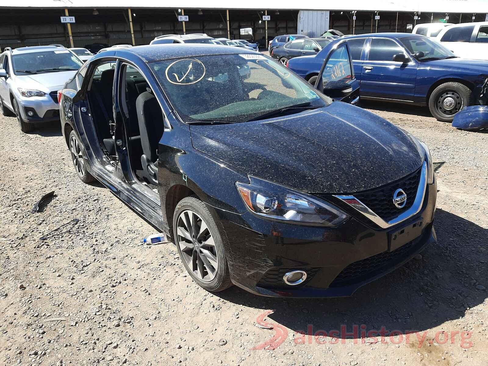 3N1AB7AP2KY337834 2019 NISSAN SENTRA