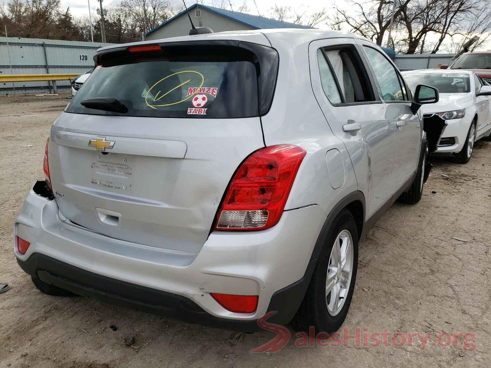 3GNCJKSB4KL222204 2019 CHEVROLET TRAX