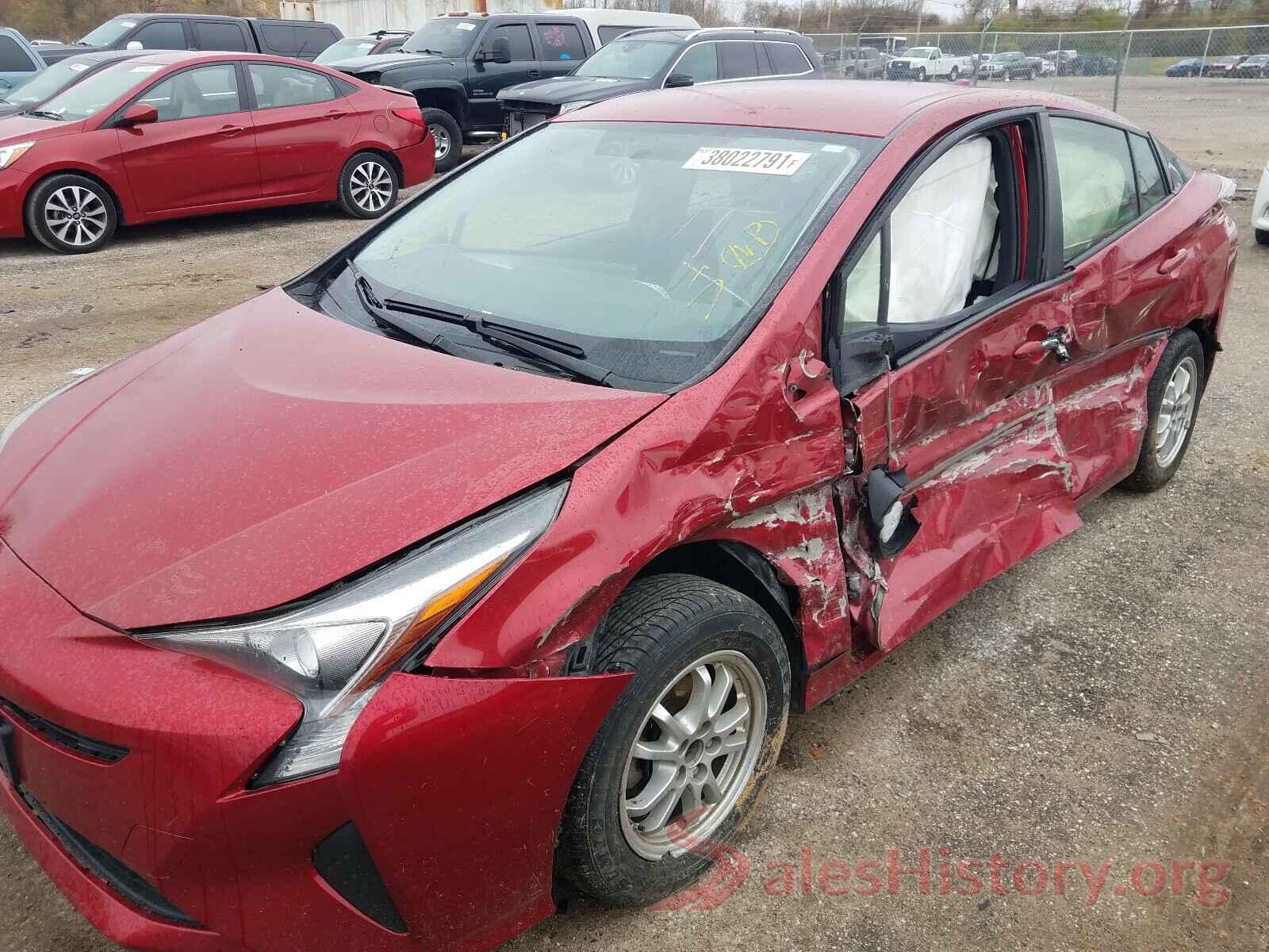 JTDKBRFU8G3515158 2016 TOYOTA PRIUS