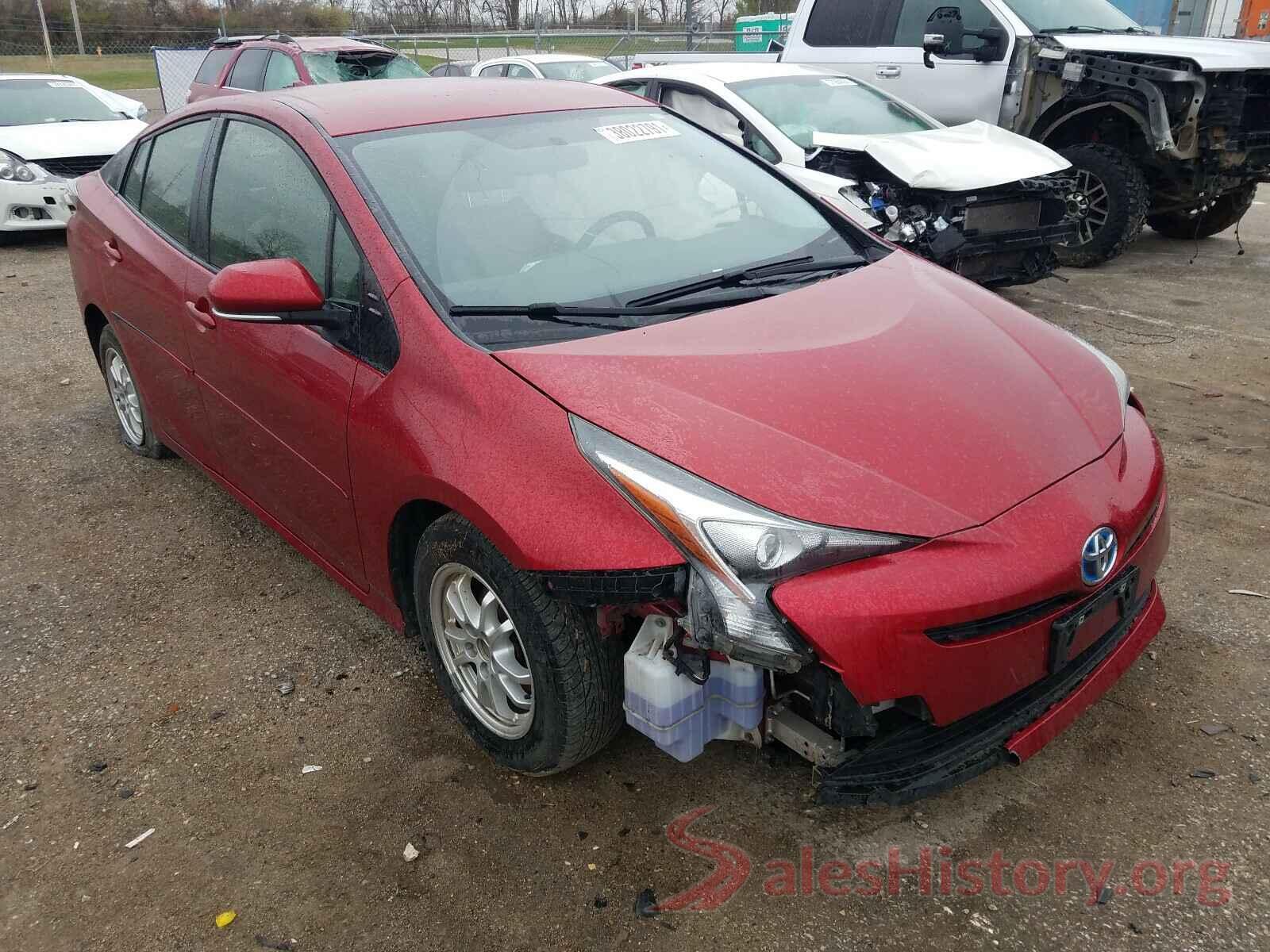 JTDKBRFU8G3515158 2016 TOYOTA PRIUS