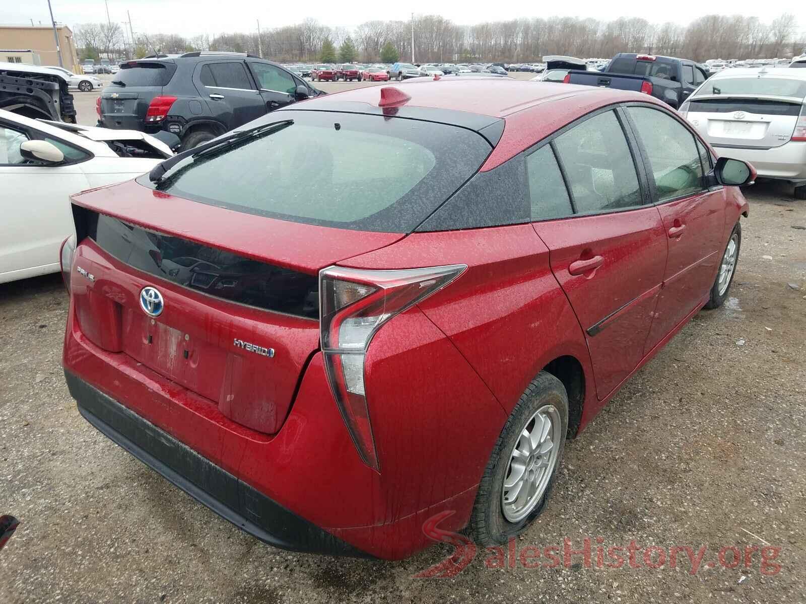 JTDKBRFU8G3515158 2016 TOYOTA PRIUS