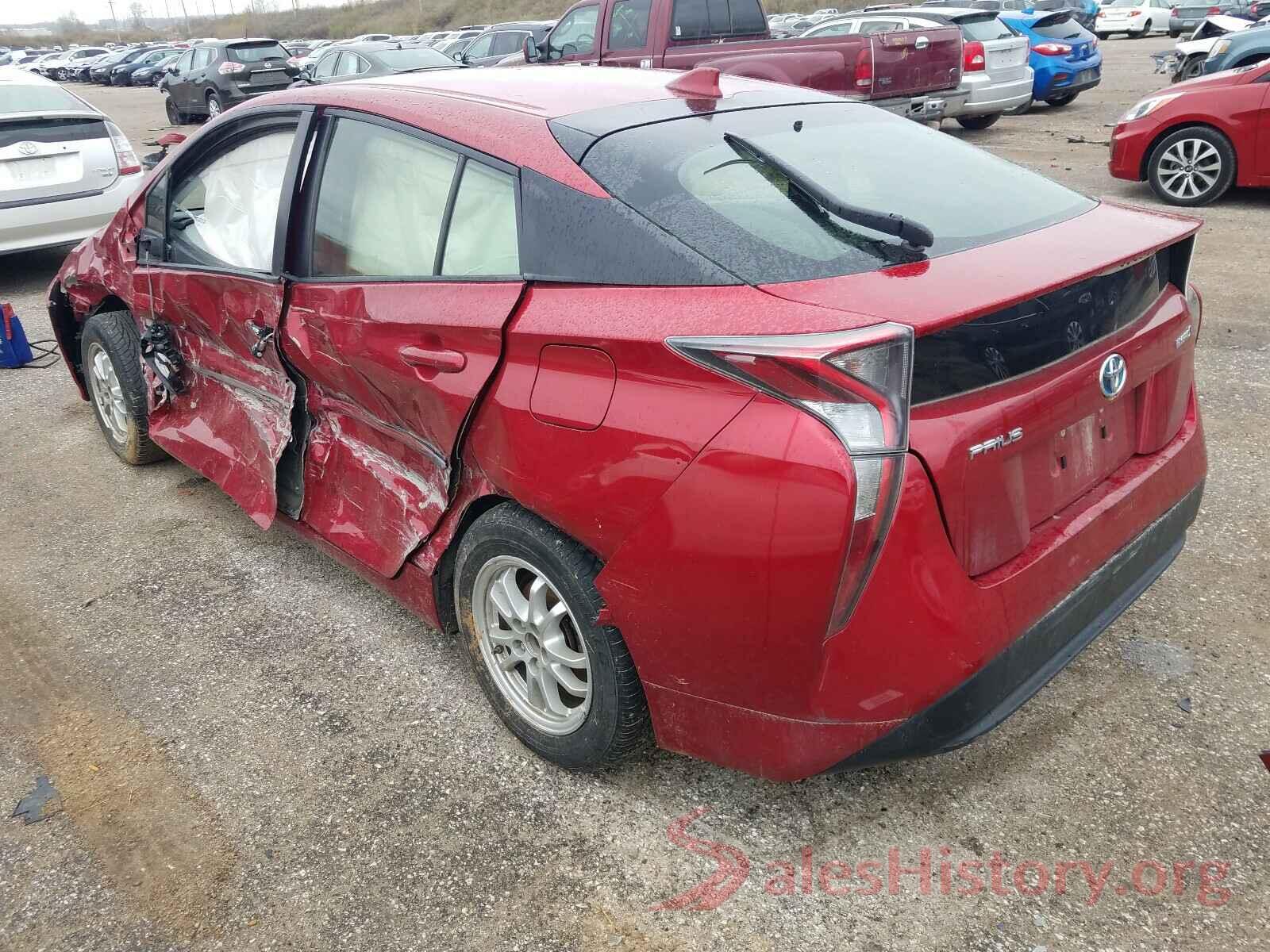 JTDKBRFU8G3515158 2016 TOYOTA PRIUS