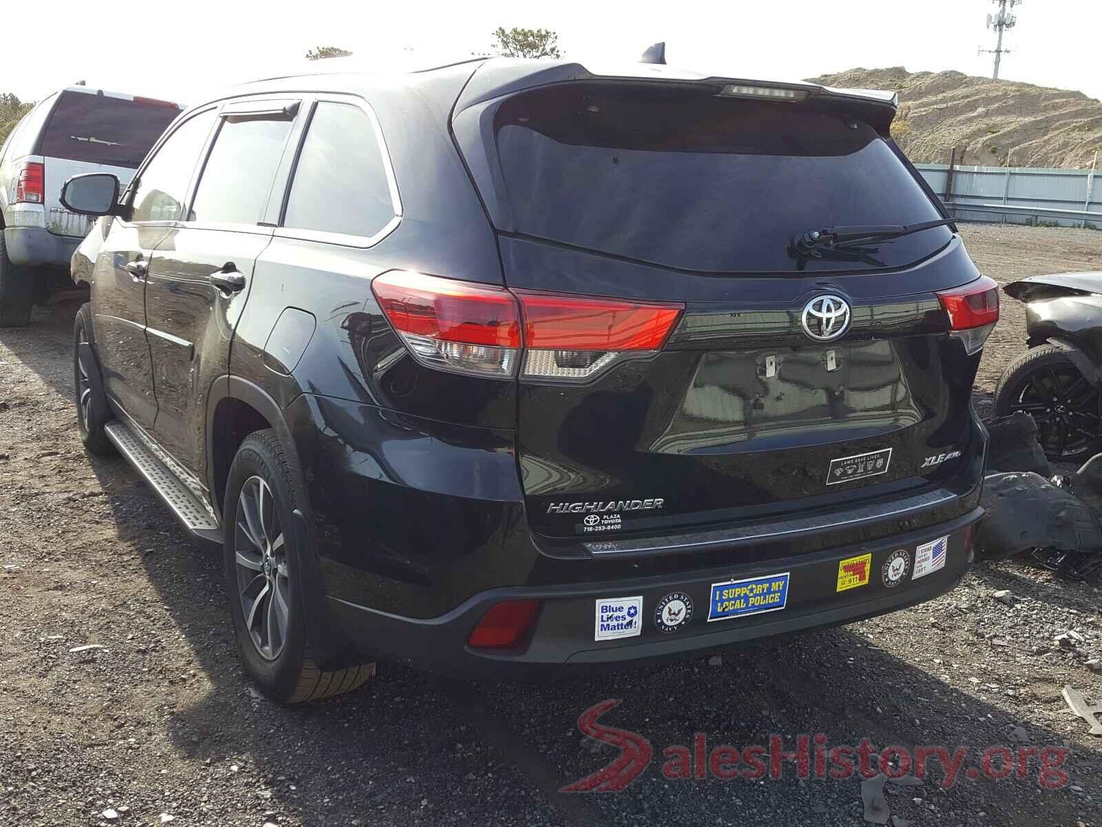 5TDJZRFH3HS435342 2017 TOYOTA HIGHLANDER