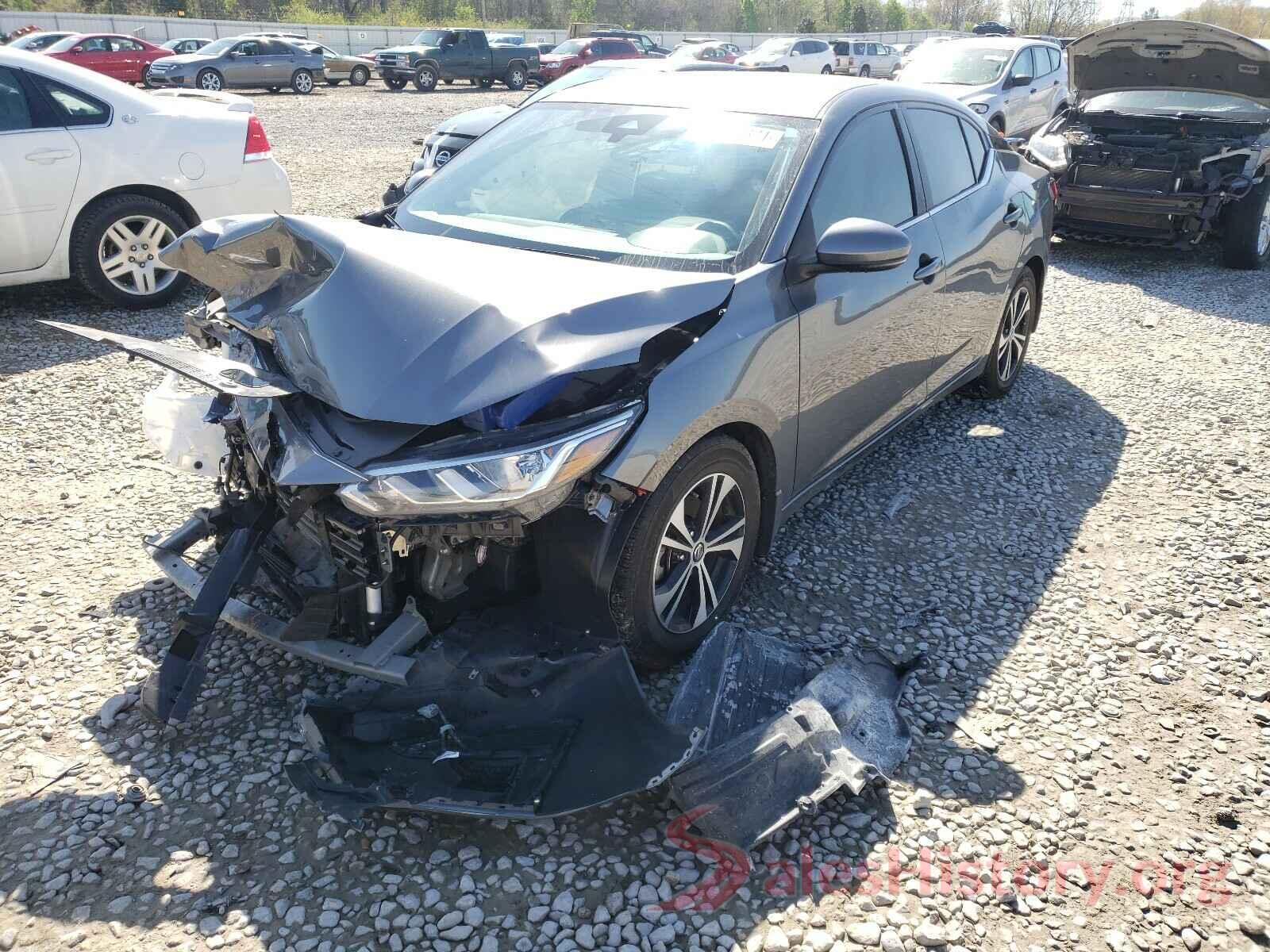 3N1AB8CV4LY214667 2020 NISSAN SENTRA