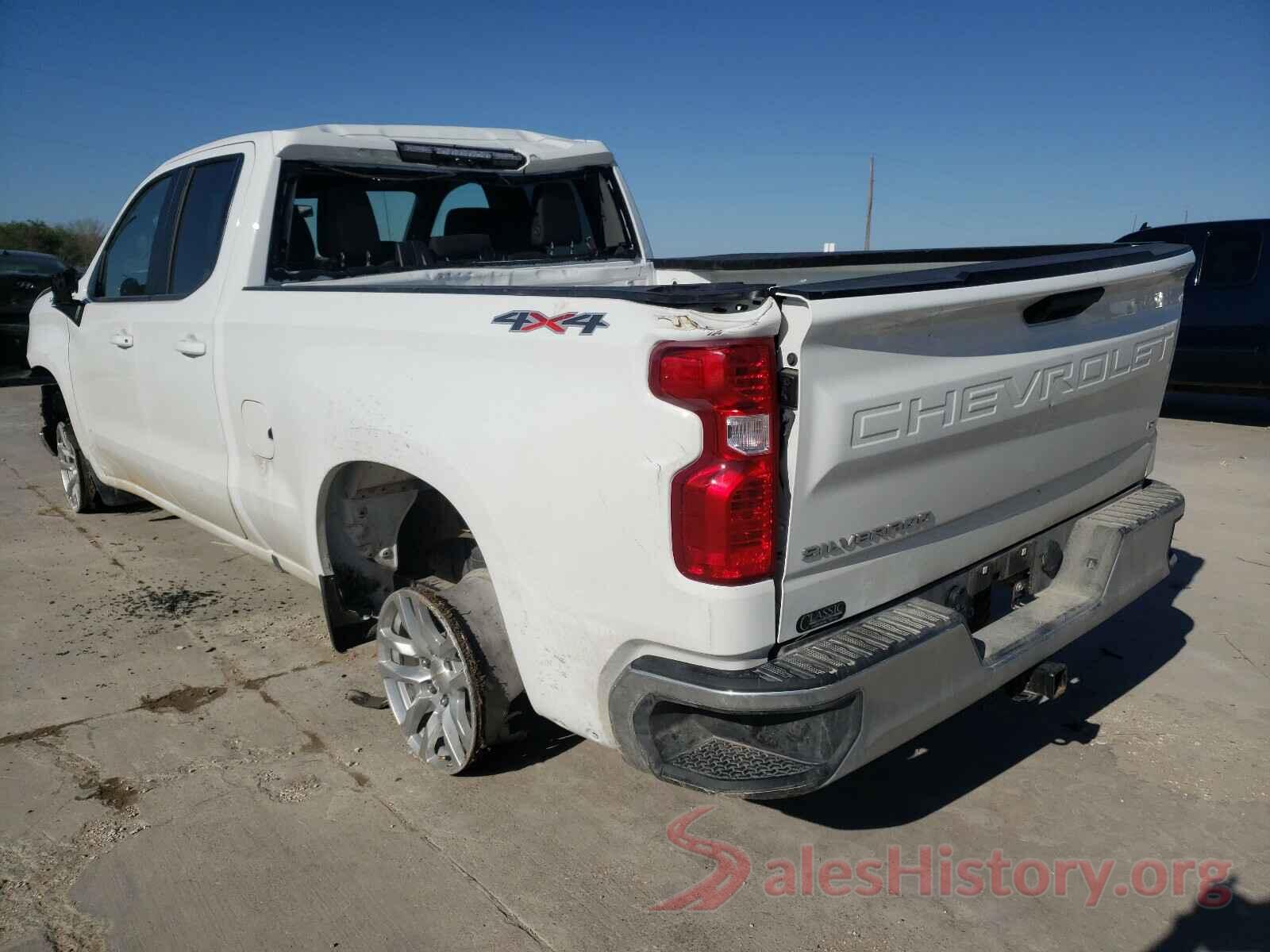 1GCRYDEDXLZ260232 2020 CHEVROLET SILVERADO