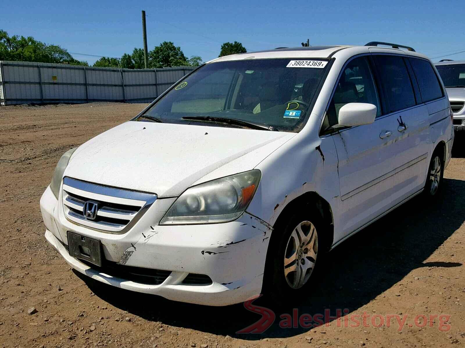 5FNRL38667B438302 2007 HONDA ODYSSEY EX