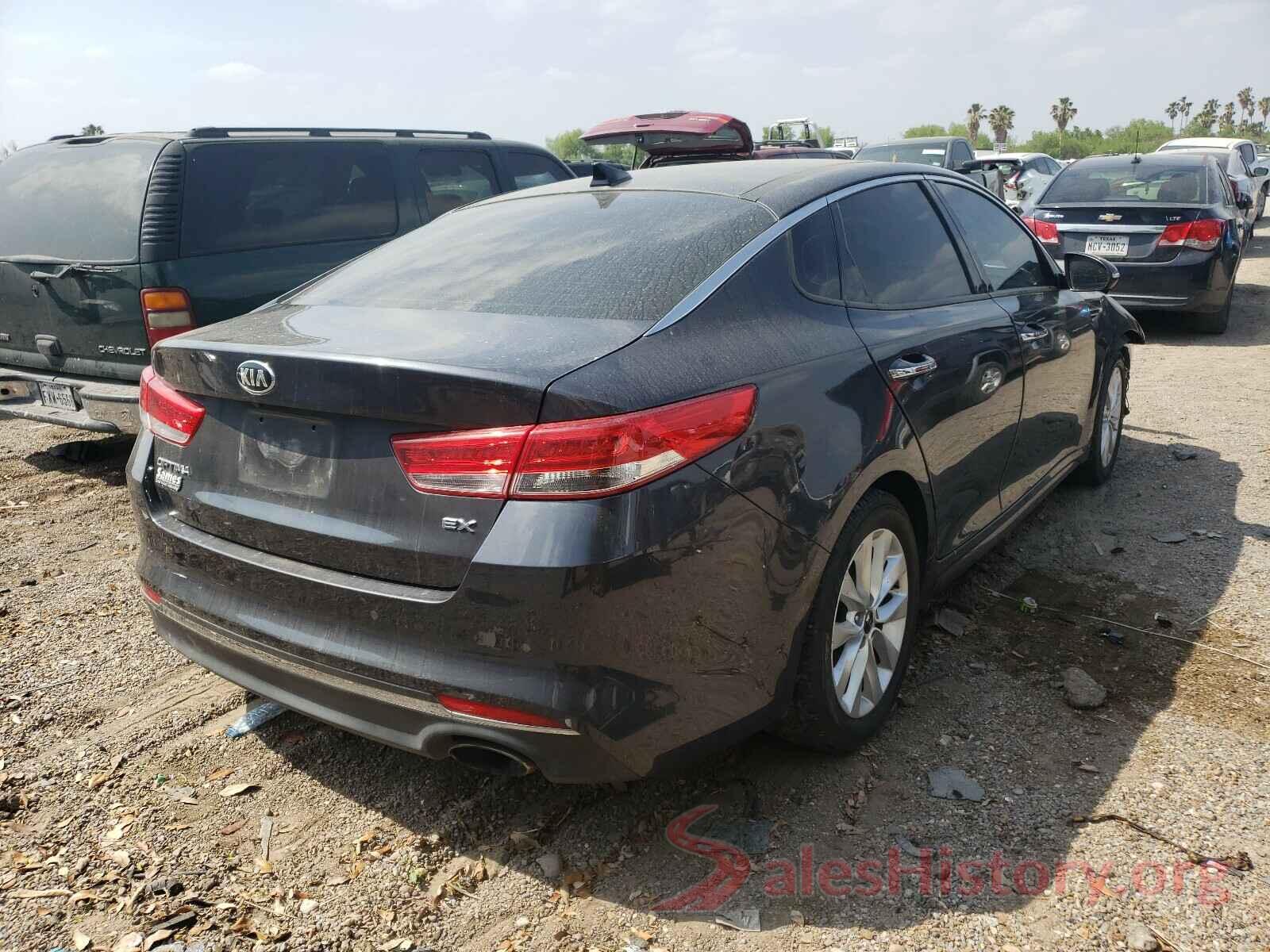 5XXGU4L35HG158876 2017 KIA OPTIMA