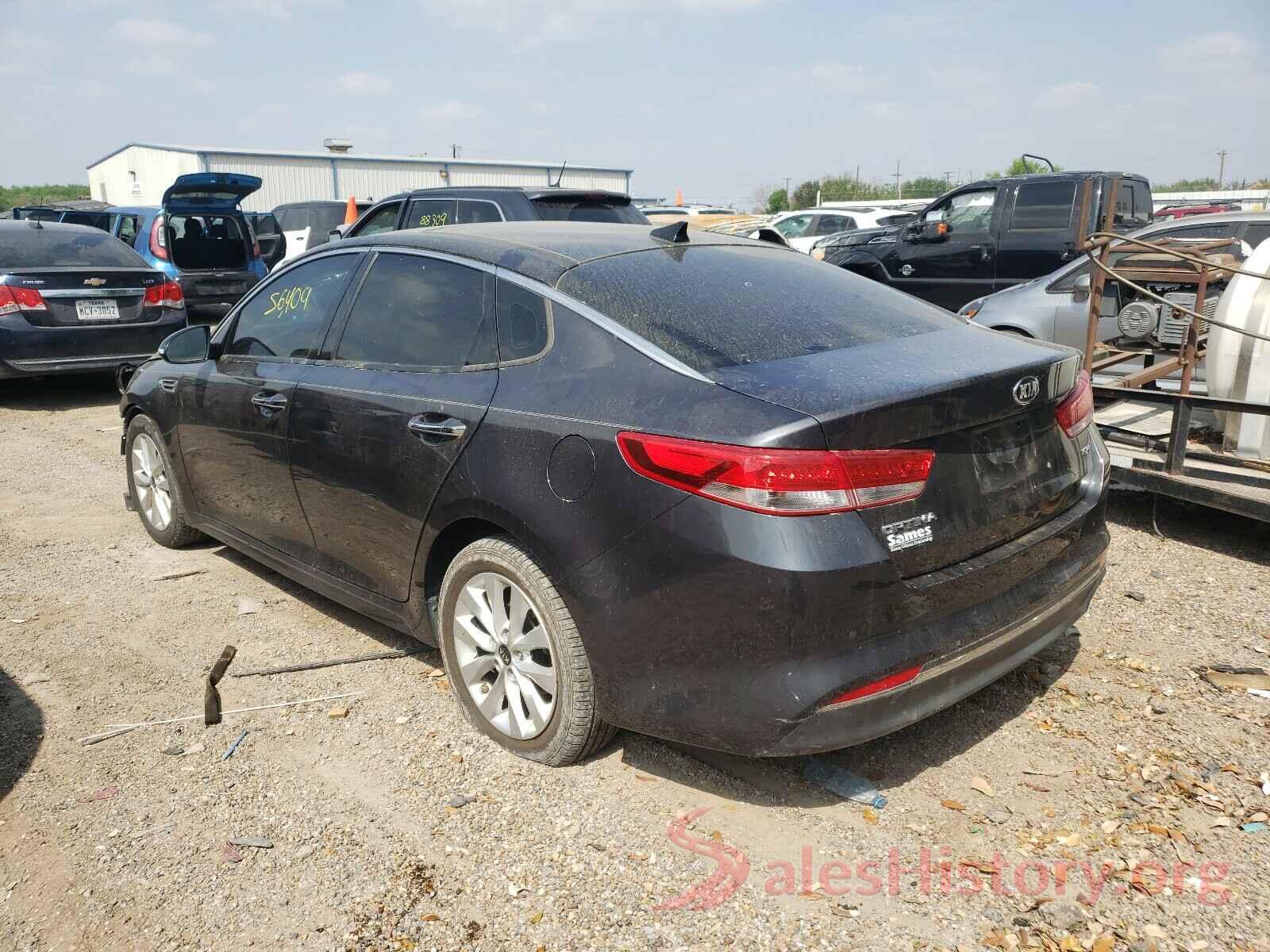 5XXGU4L35HG158876 2017 KIA OPTIMA