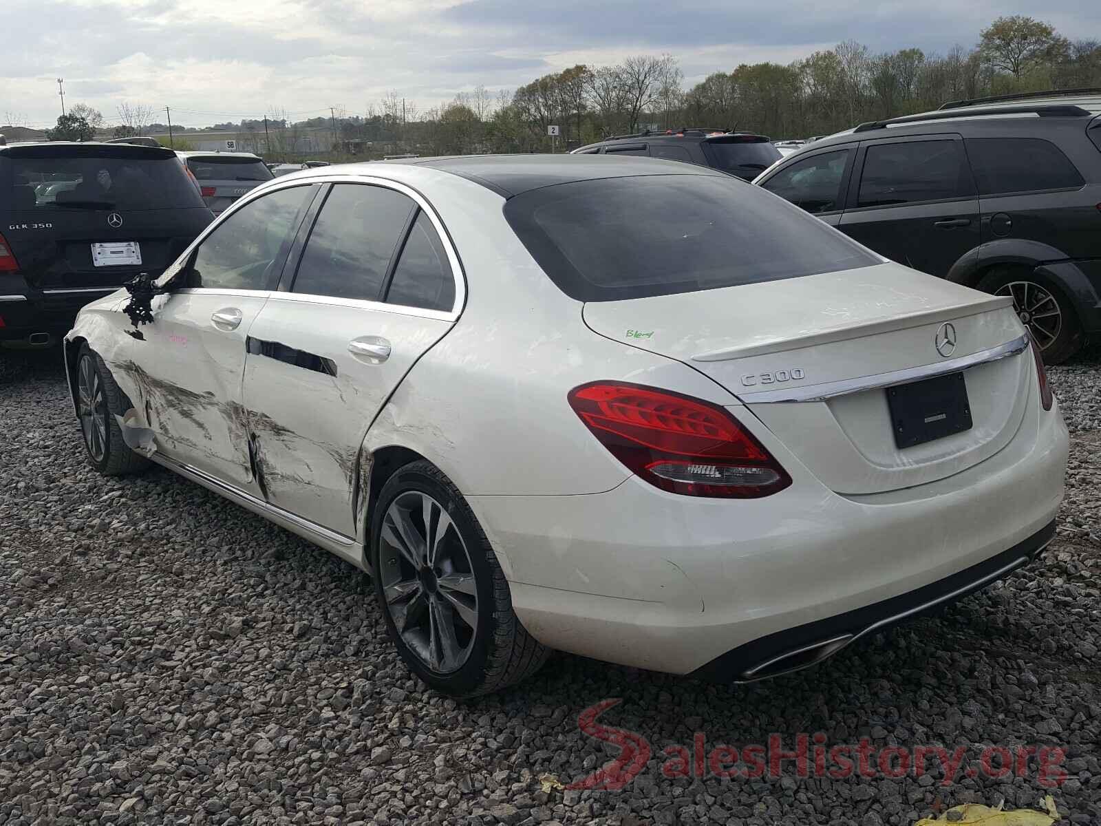 55SWF4JB2HU179301 2017 MERCEDES-BENZ C CLASS