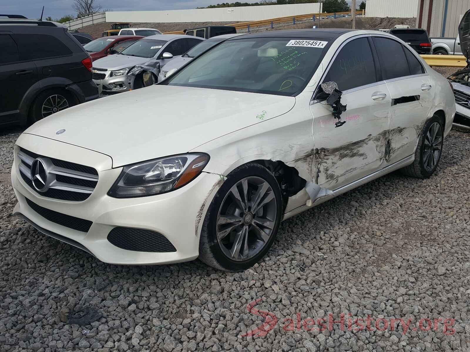 55SWF4JB2HU179301 2017 MERCEDES-BENZ C CLASS