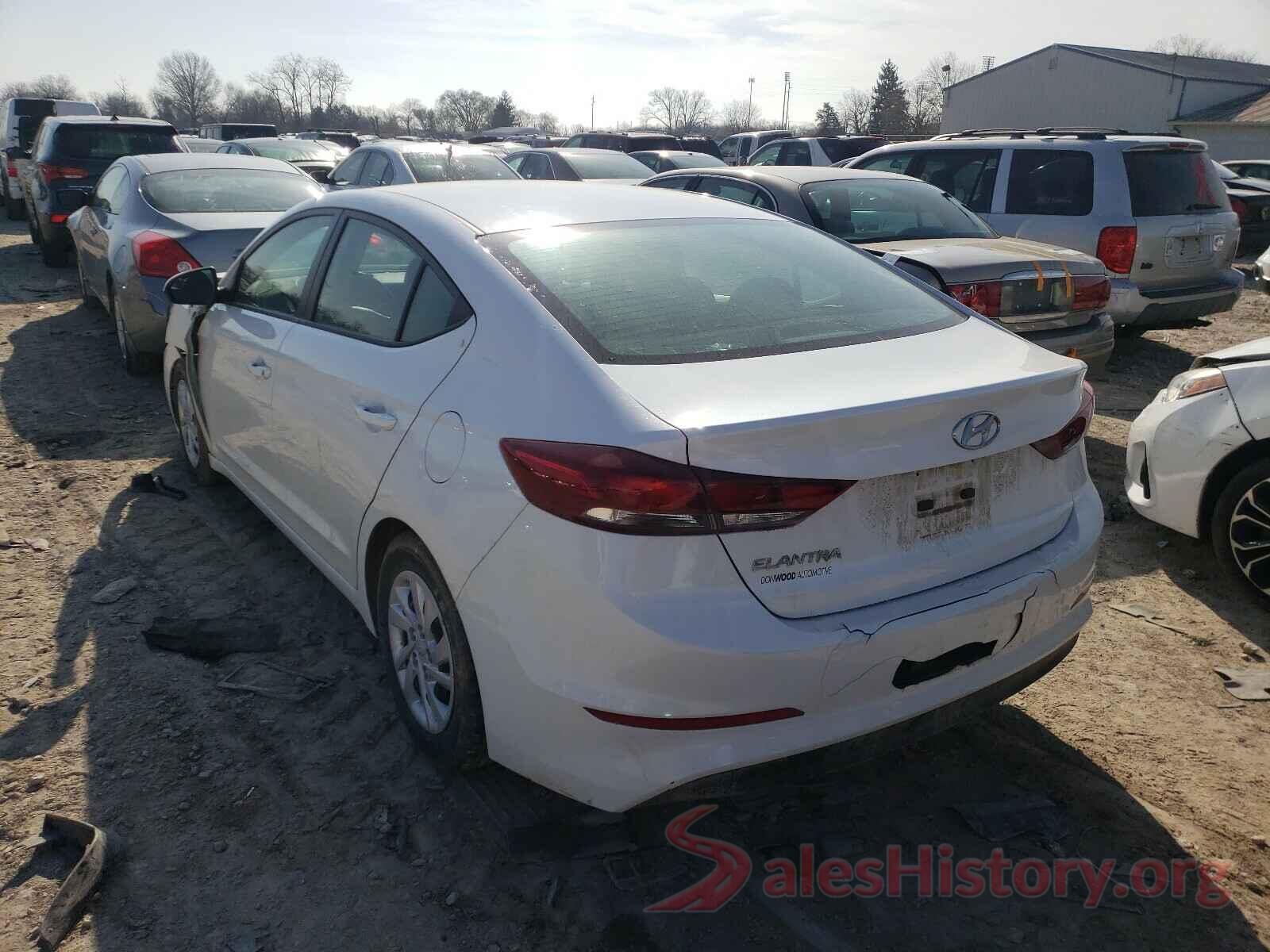 5NPD74LF9JH342233 2018 HYUNDAI ELANTRA