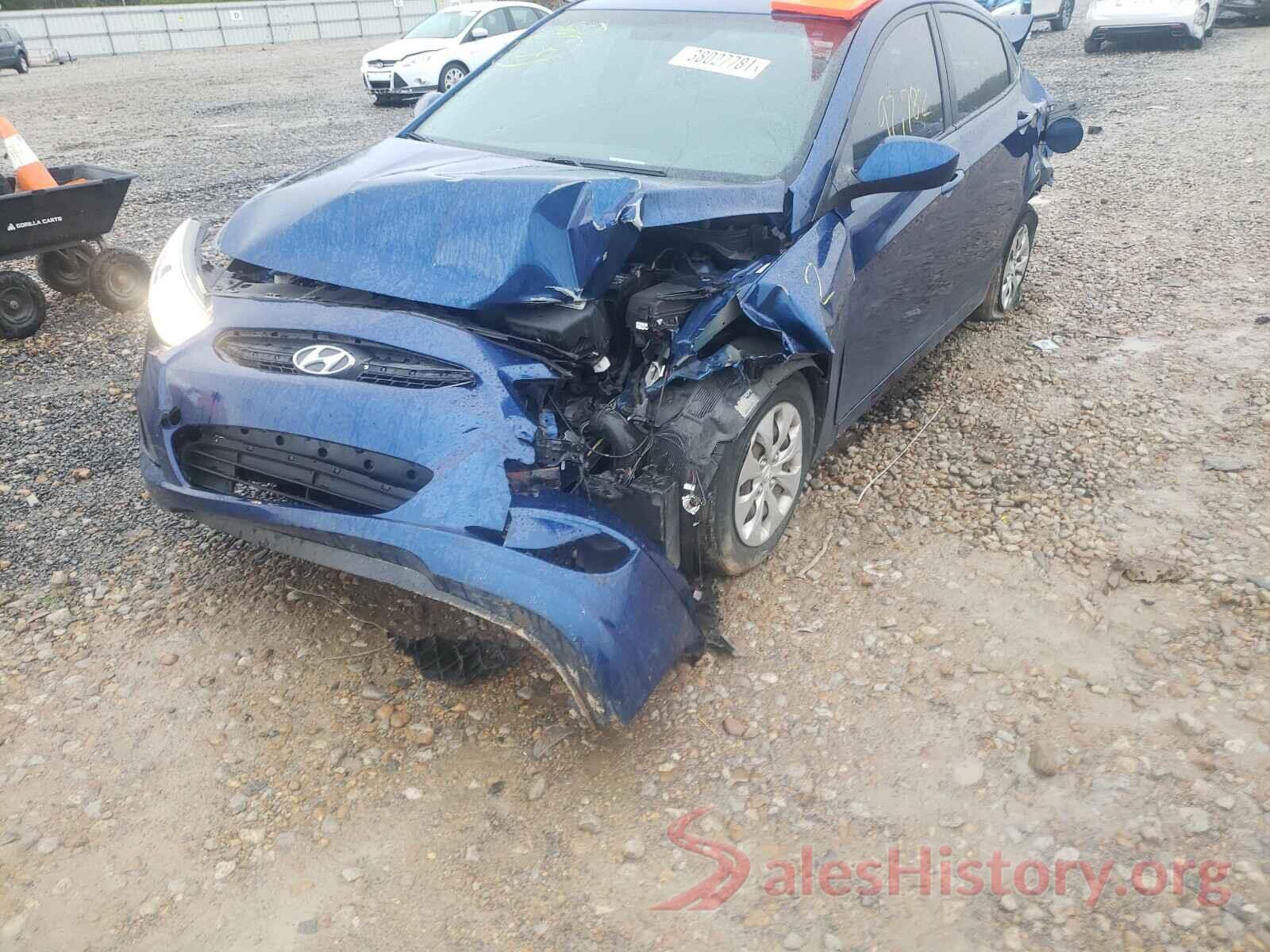 KMHCT4AE7GU032268 2016 HYUNDAI ACCENT