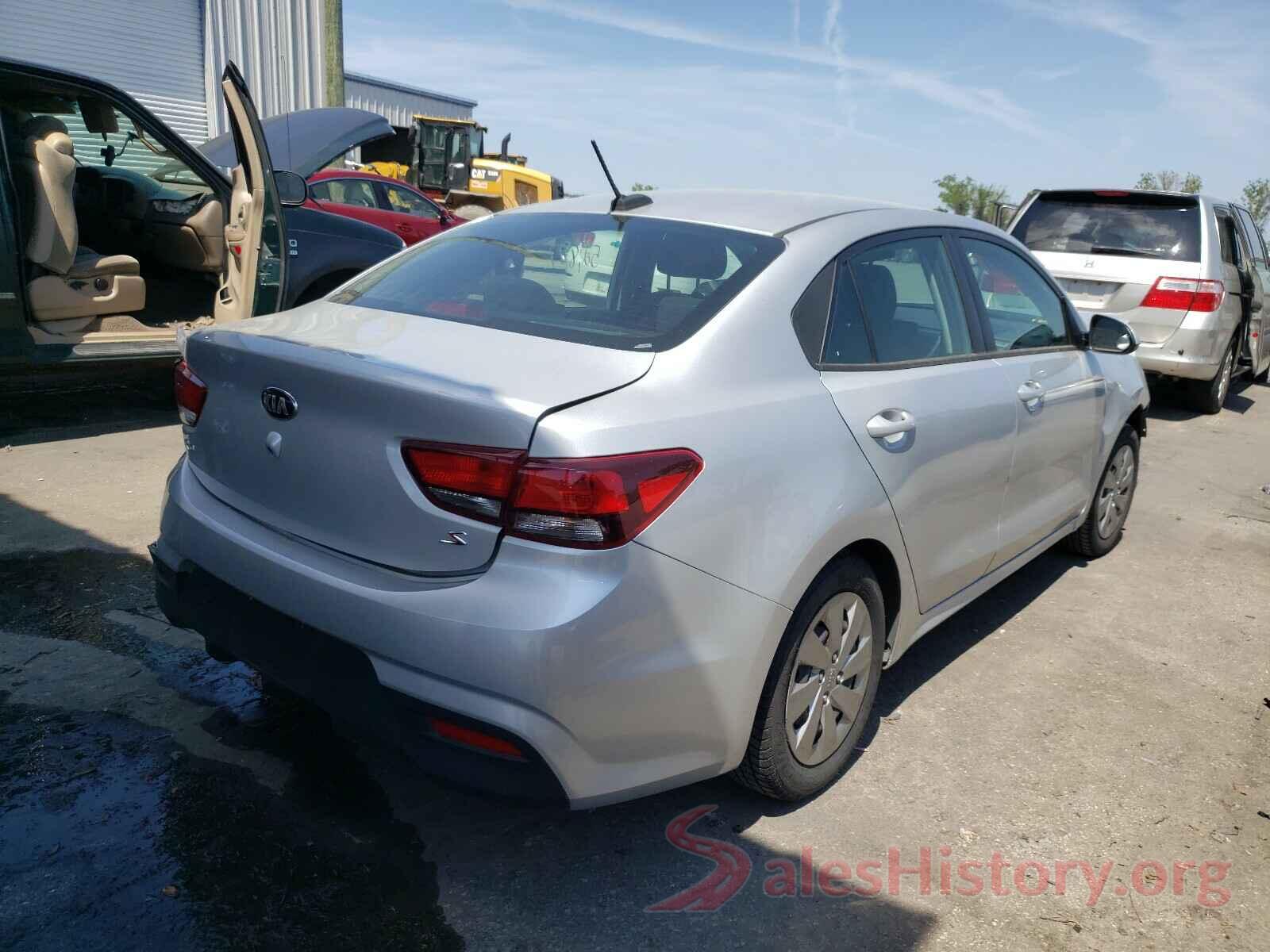 3KPA24AB4KE160656 2019 KIA RIO