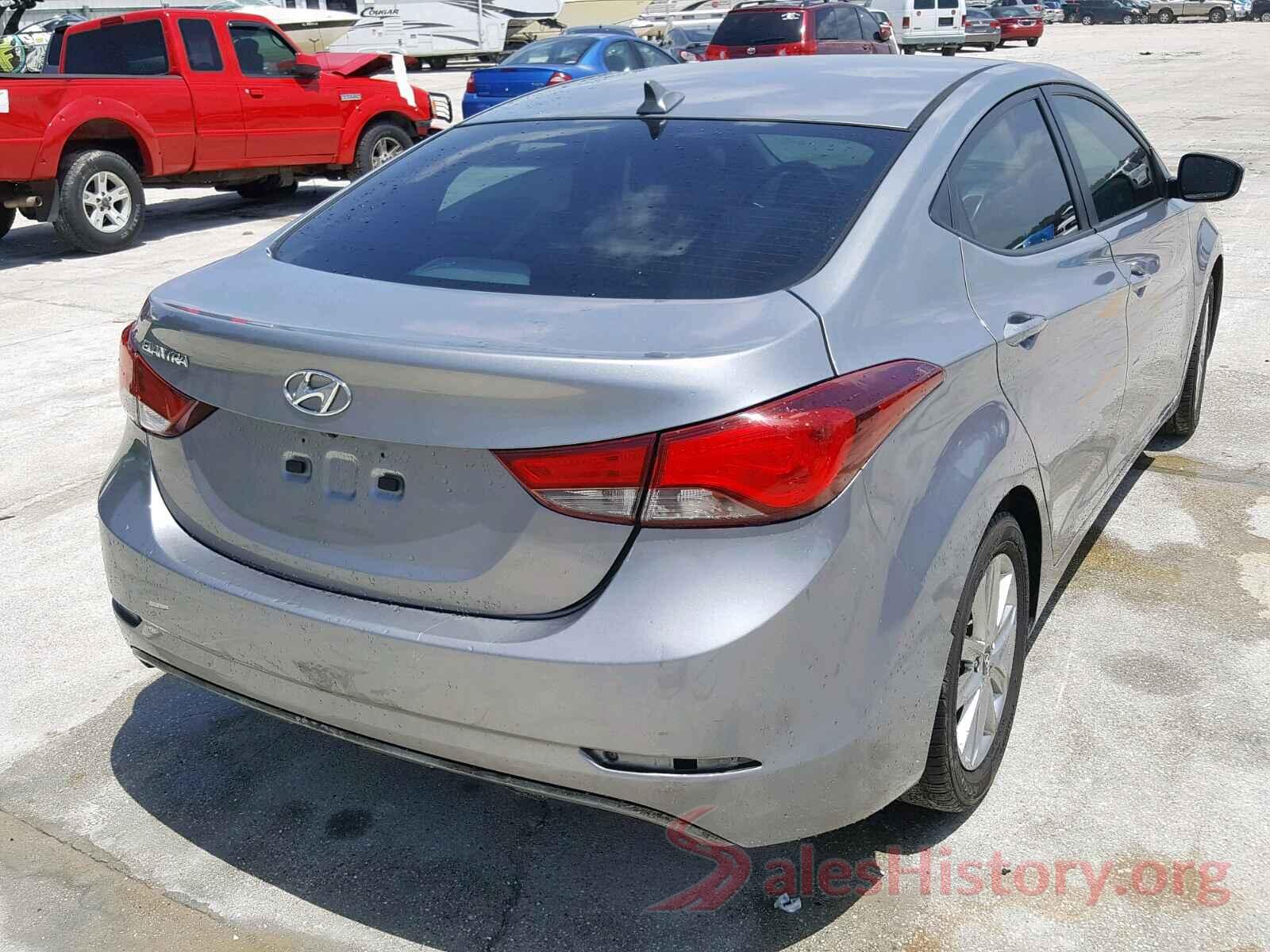 KMHDH4AE0FU300582 2015 HYUNDAI ELANTRA