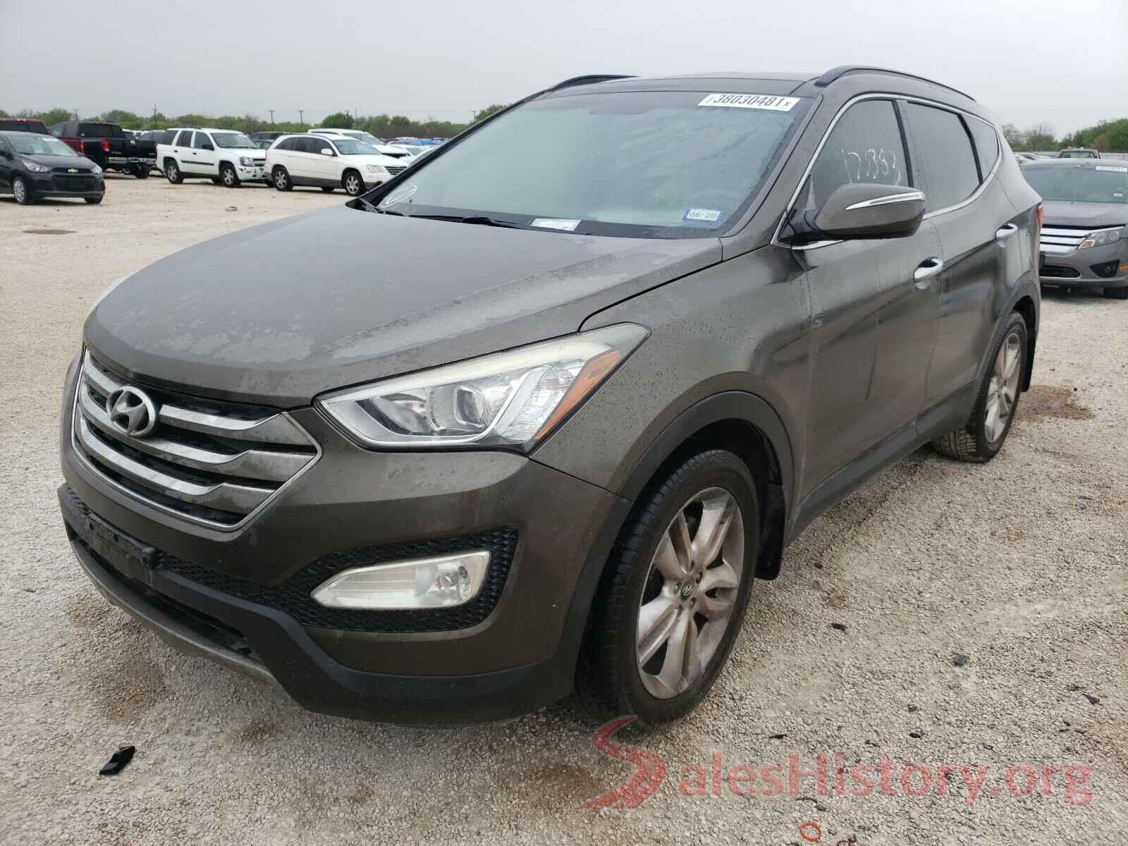 5XYZW3LA0EG132608 2014 HYUNDAI SANTA FE