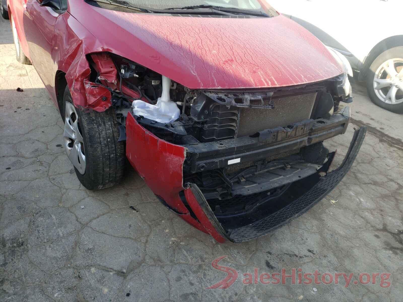 KNAFK4A61G5600891 2016 KIA FORTE