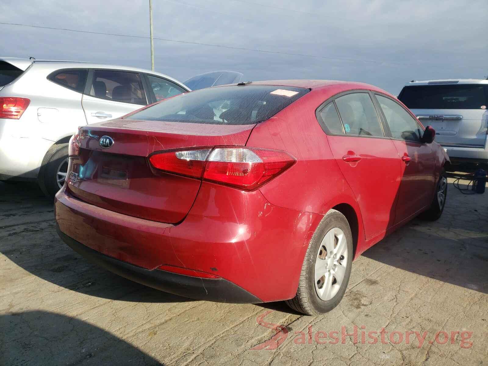 KNAFK4A61G5600891 2016 KIA FORTE