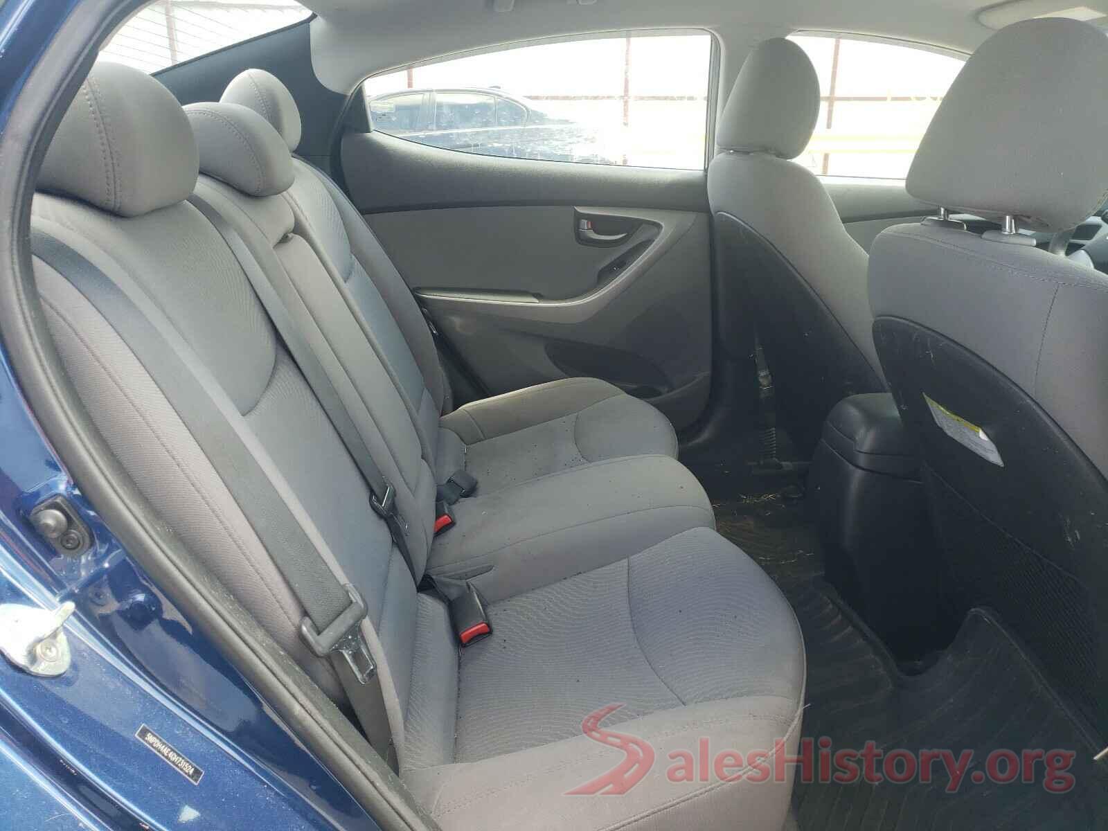 5NPDH4AE4GH731524 2016 HYUNDAI ELANTRA