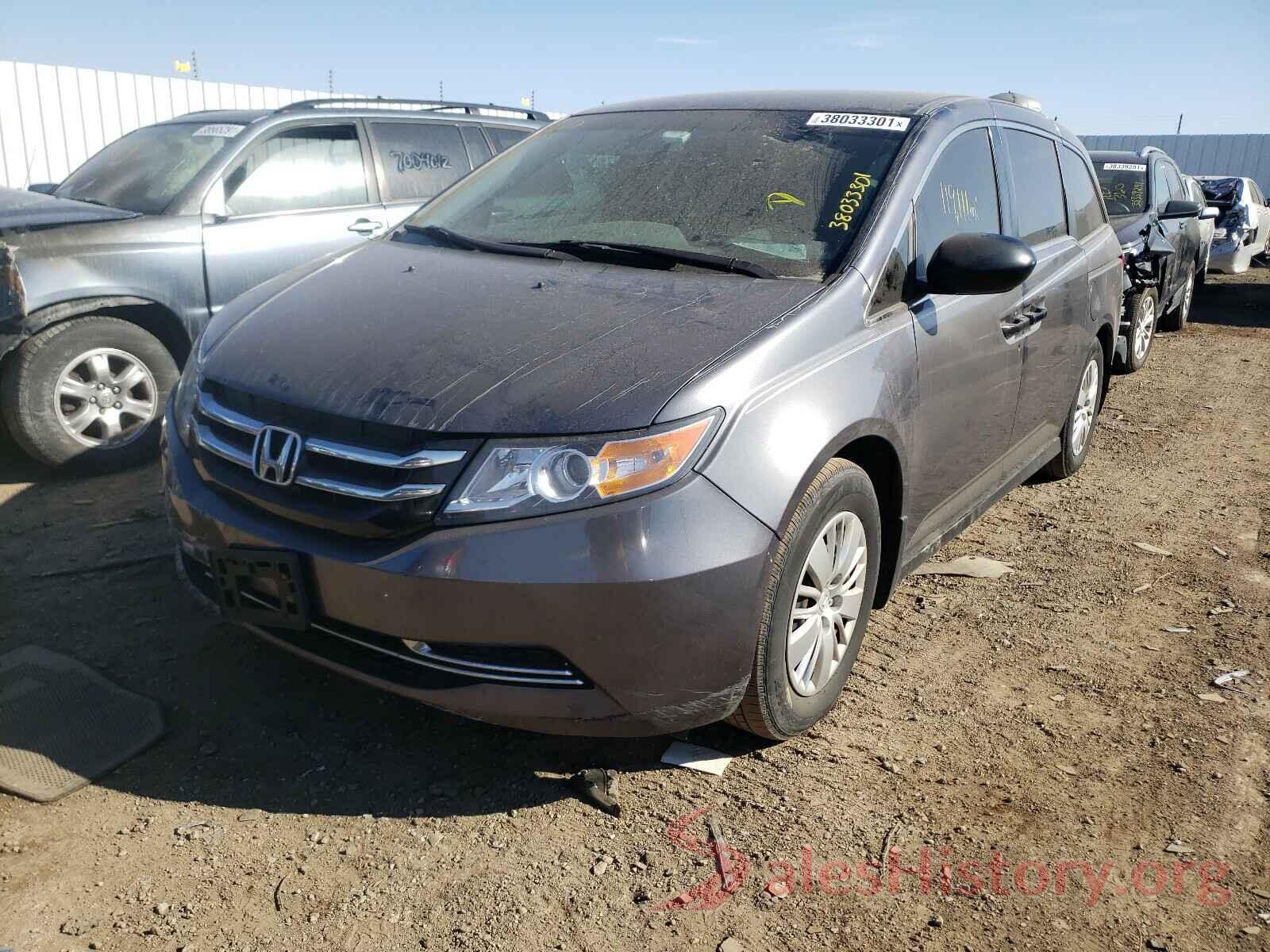 5FNRL5H22GB114014 2016 HONDA ODYSSEY