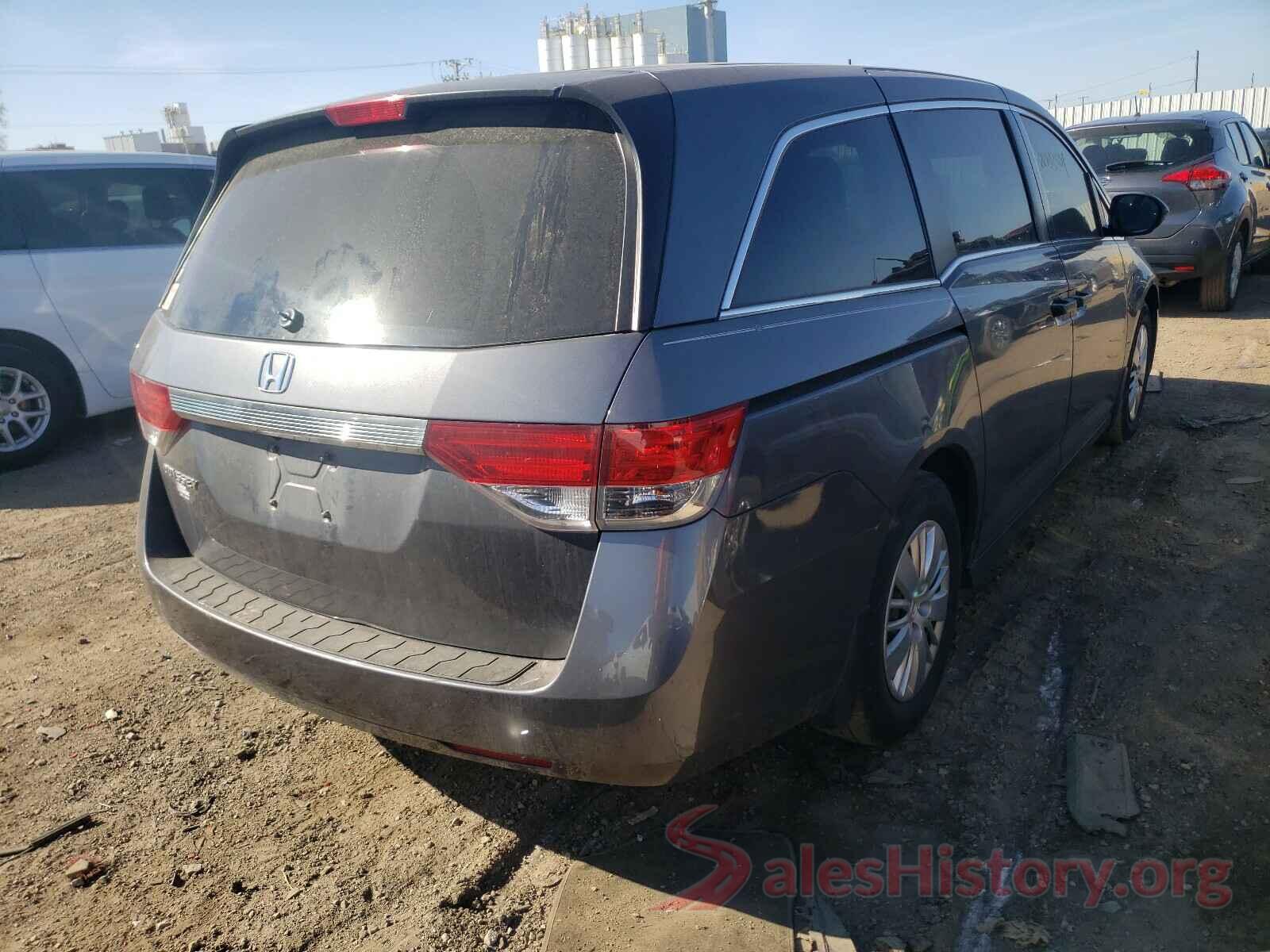 5FNRL5H22GB114014 2016 HONDA ODYSSEY